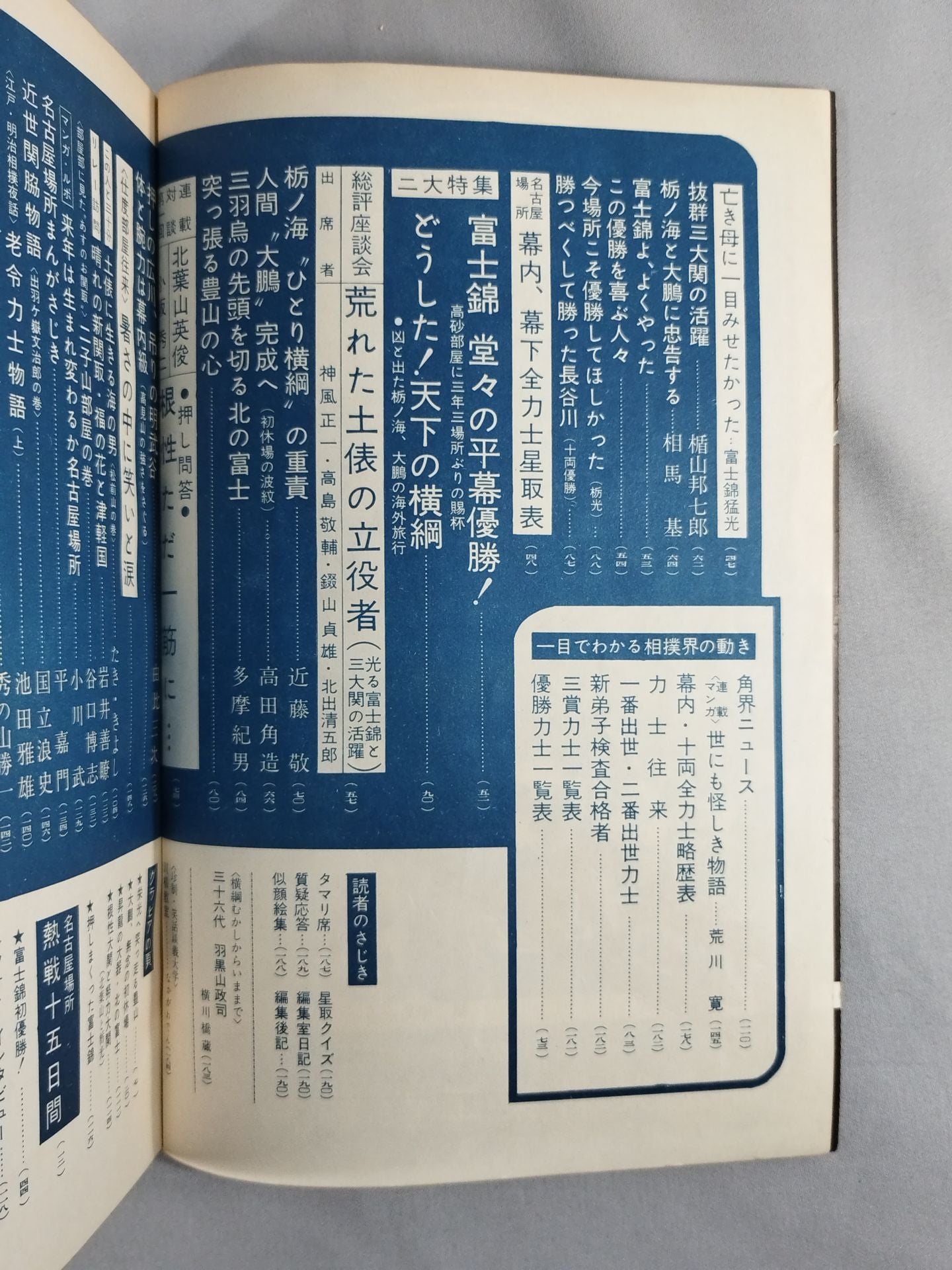 相撲 1964年8月号
