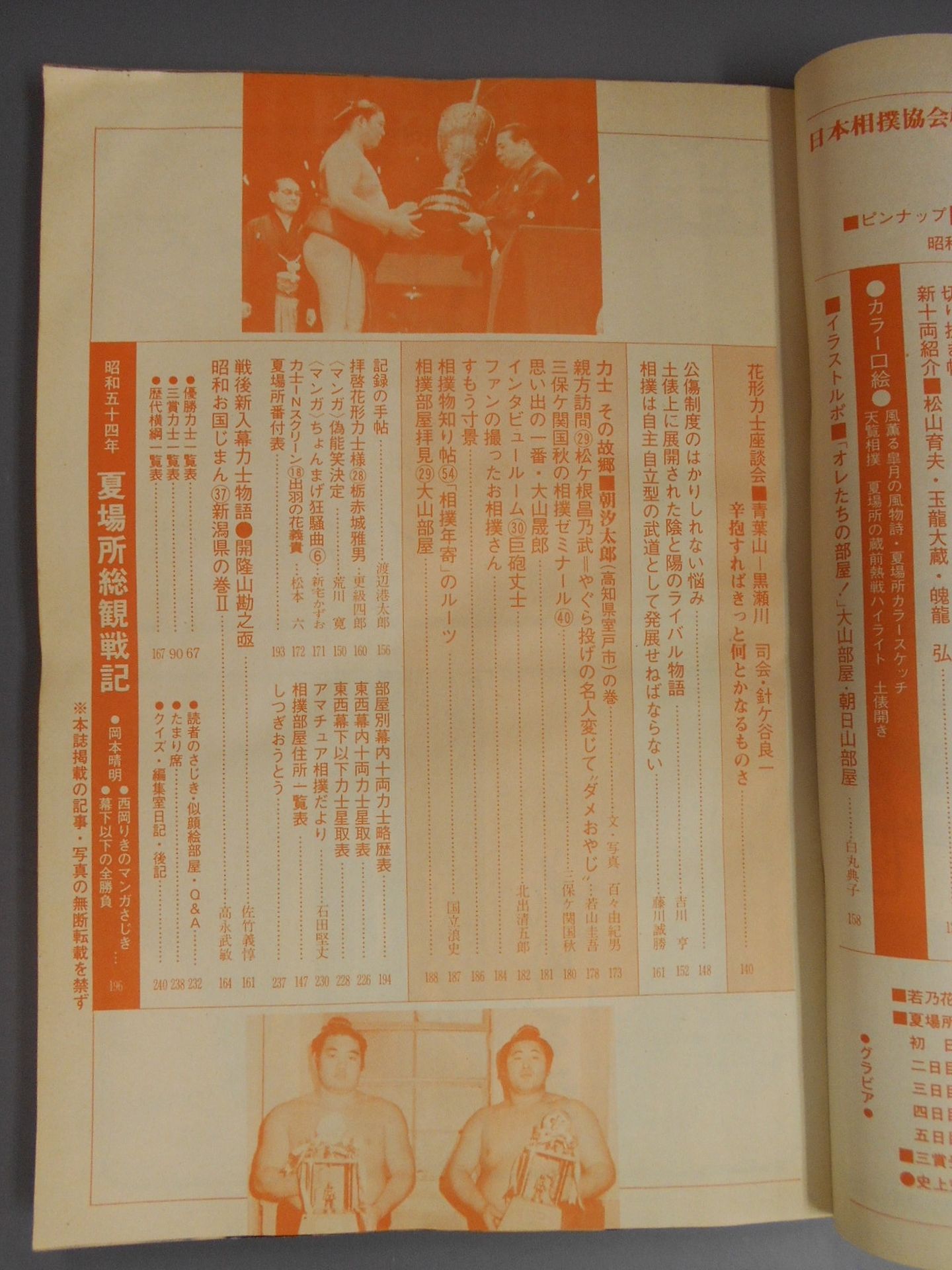相撲 1979年6月号