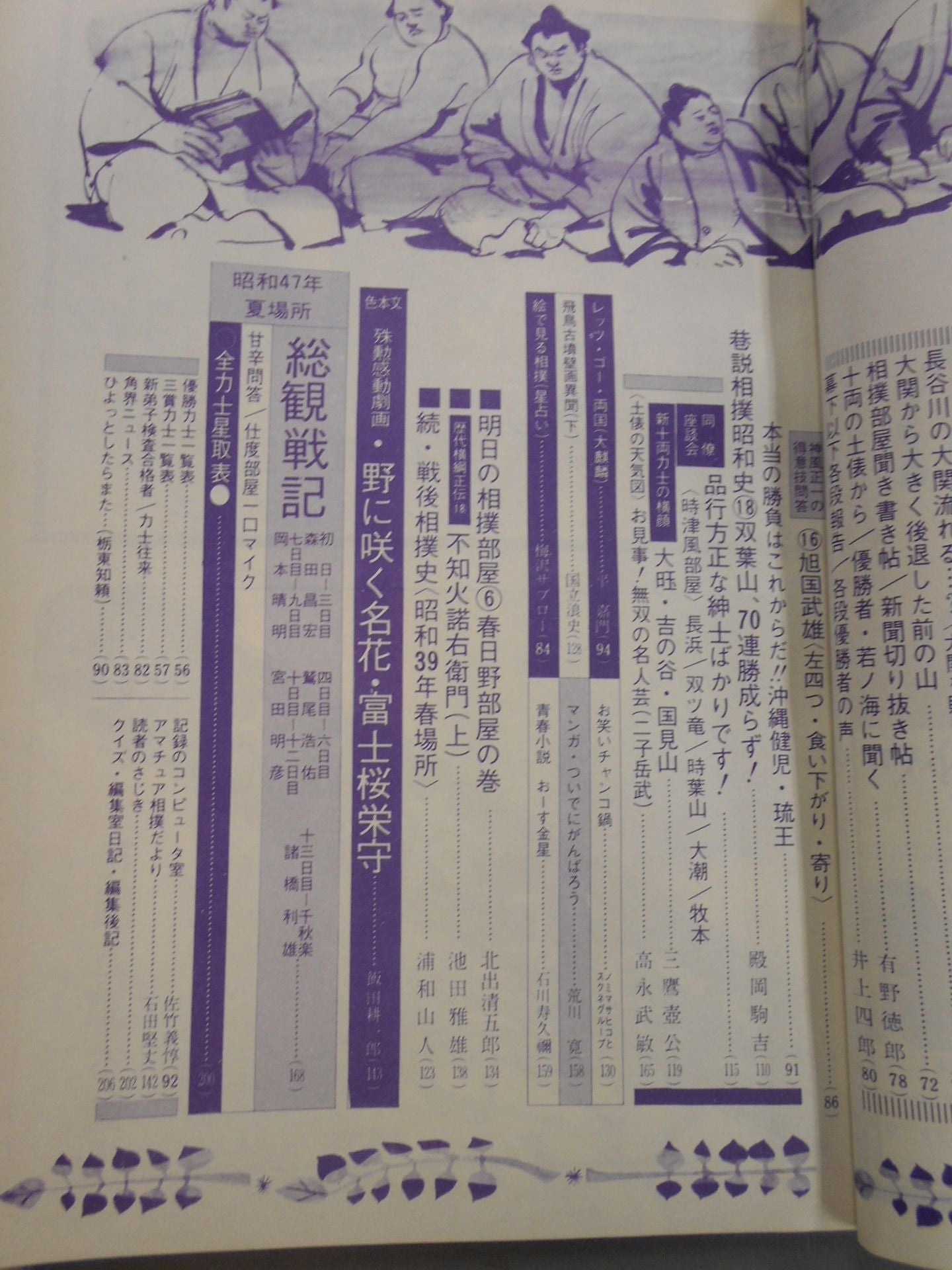 相撲 1972年6月号