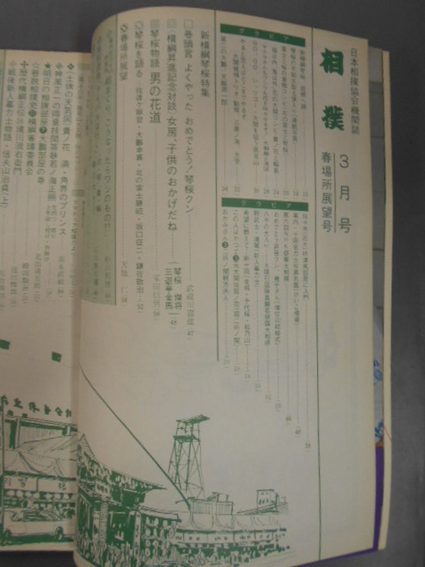 相撲 1973年3月号