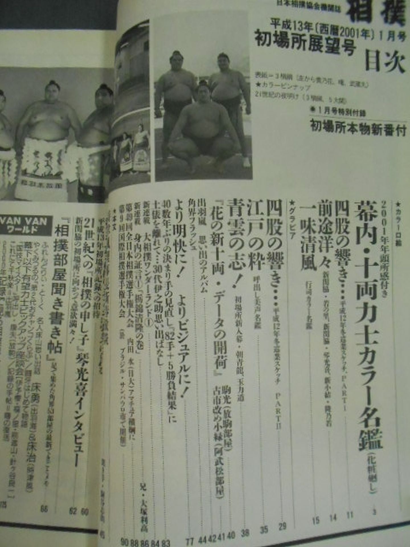 Sumo 2001.01