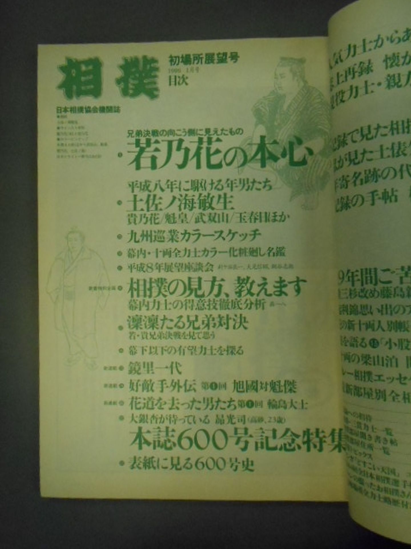 相撲 1996年1月号