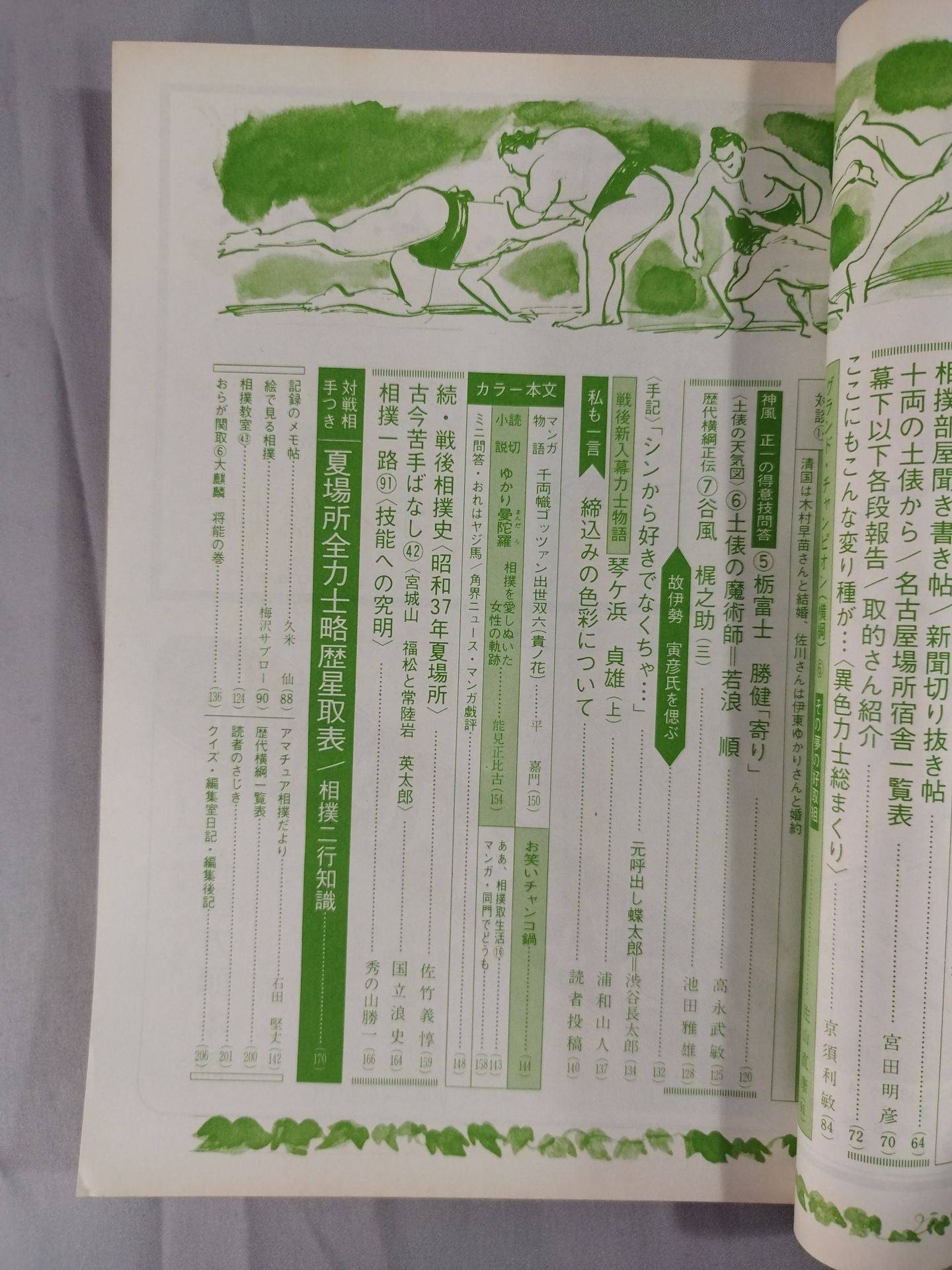 相撲 1971年7月号