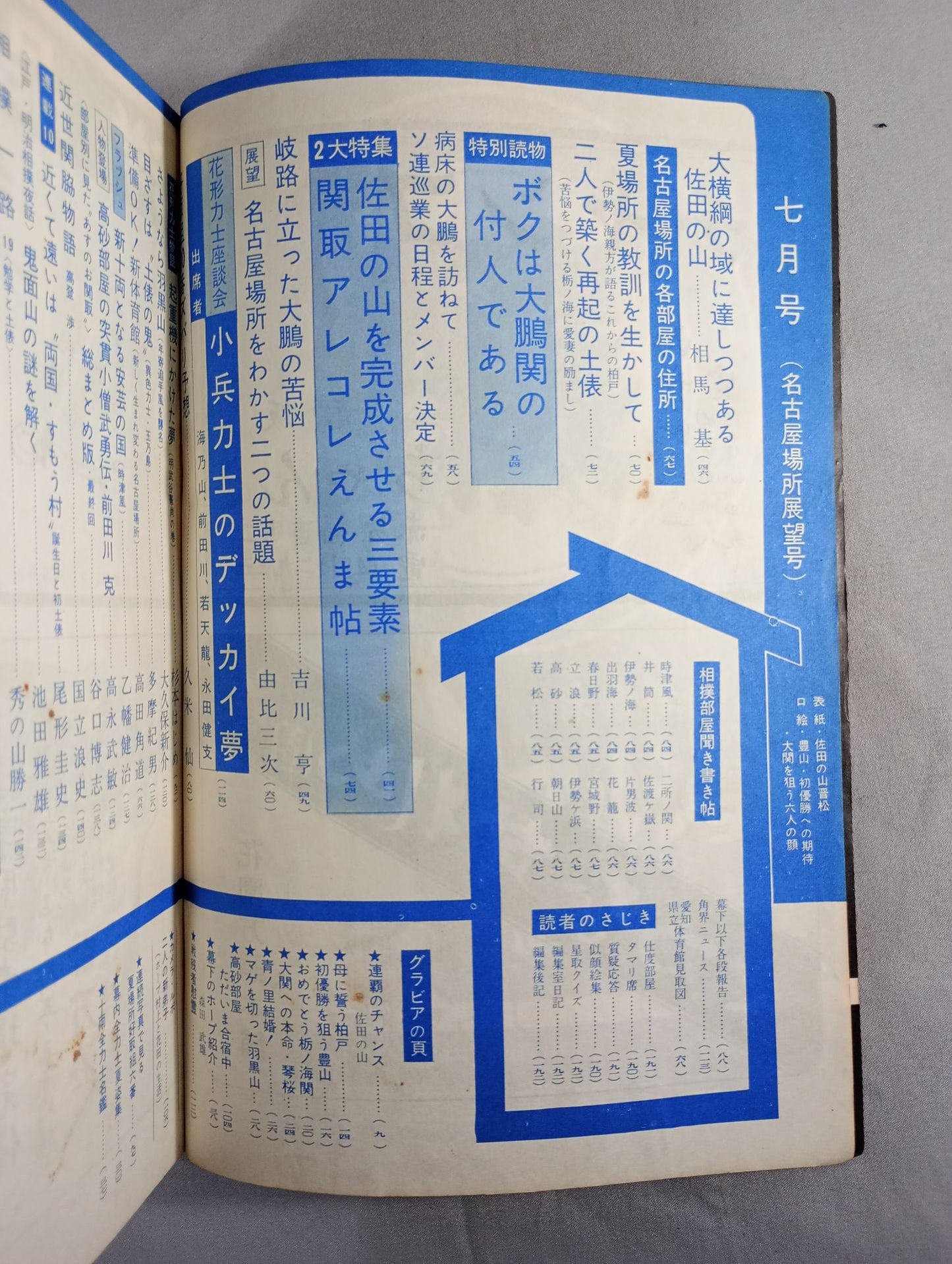 相撲 1965年7月号