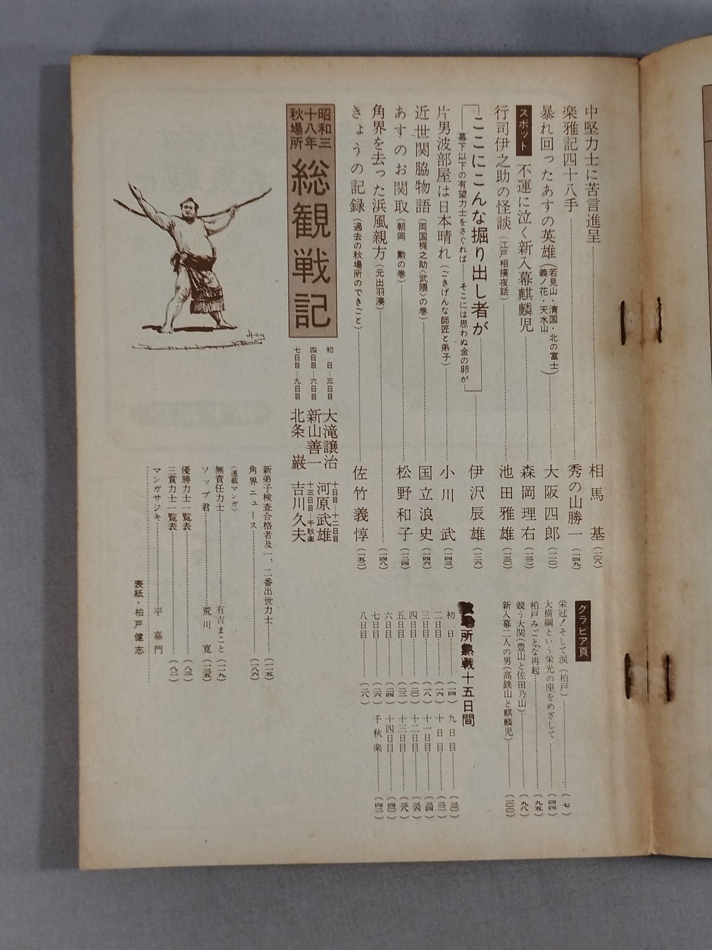 相撲 1963年10月号
