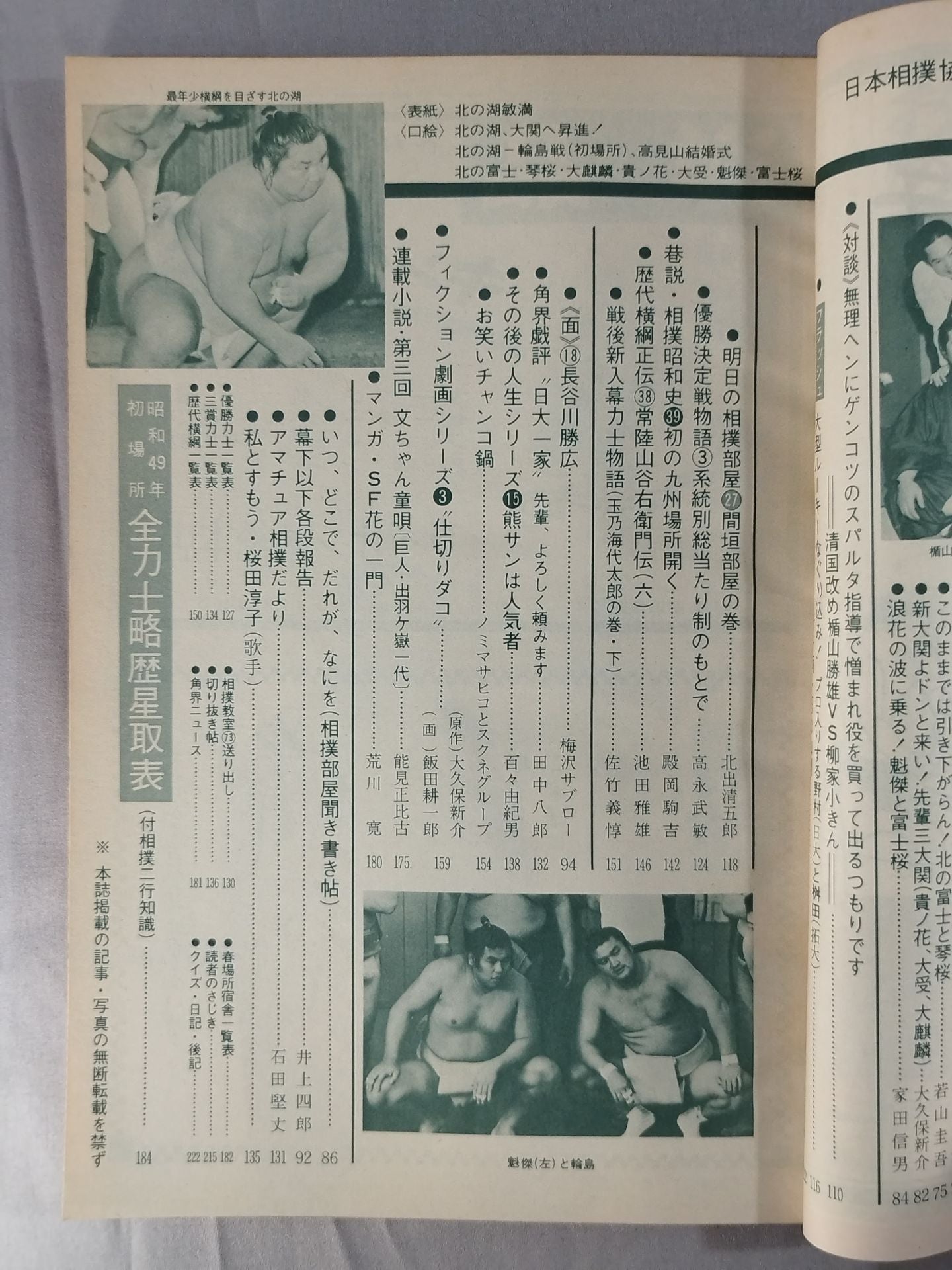 相撲 1974年3月号