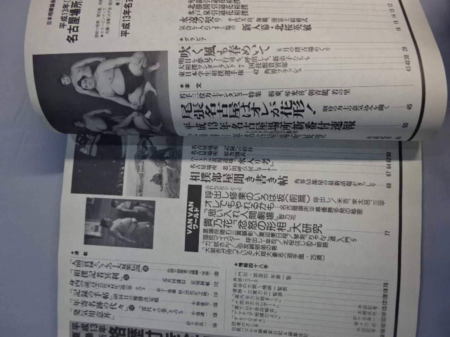 相撲 2001年07月号