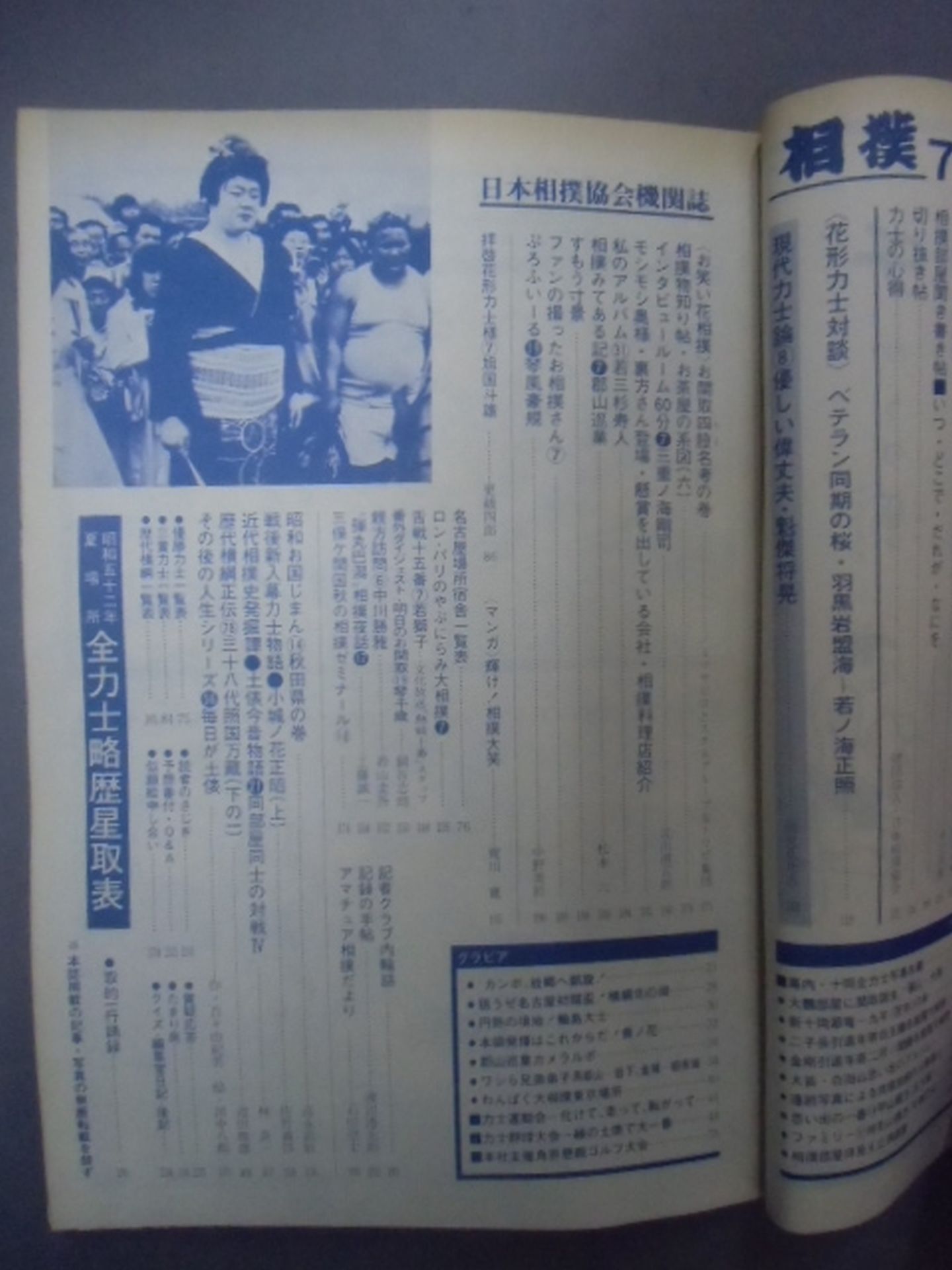 相撲 1977年7月号