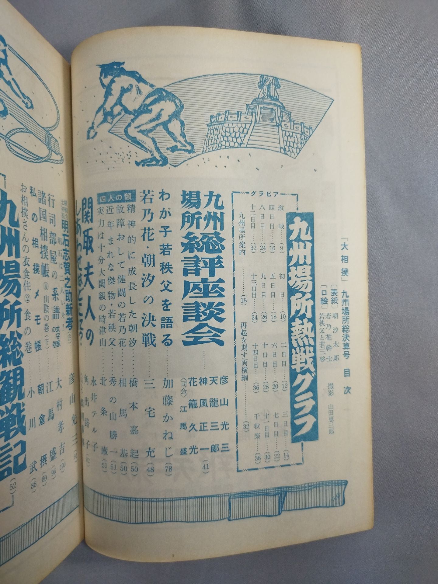 Sumo Wrestling, December 1958