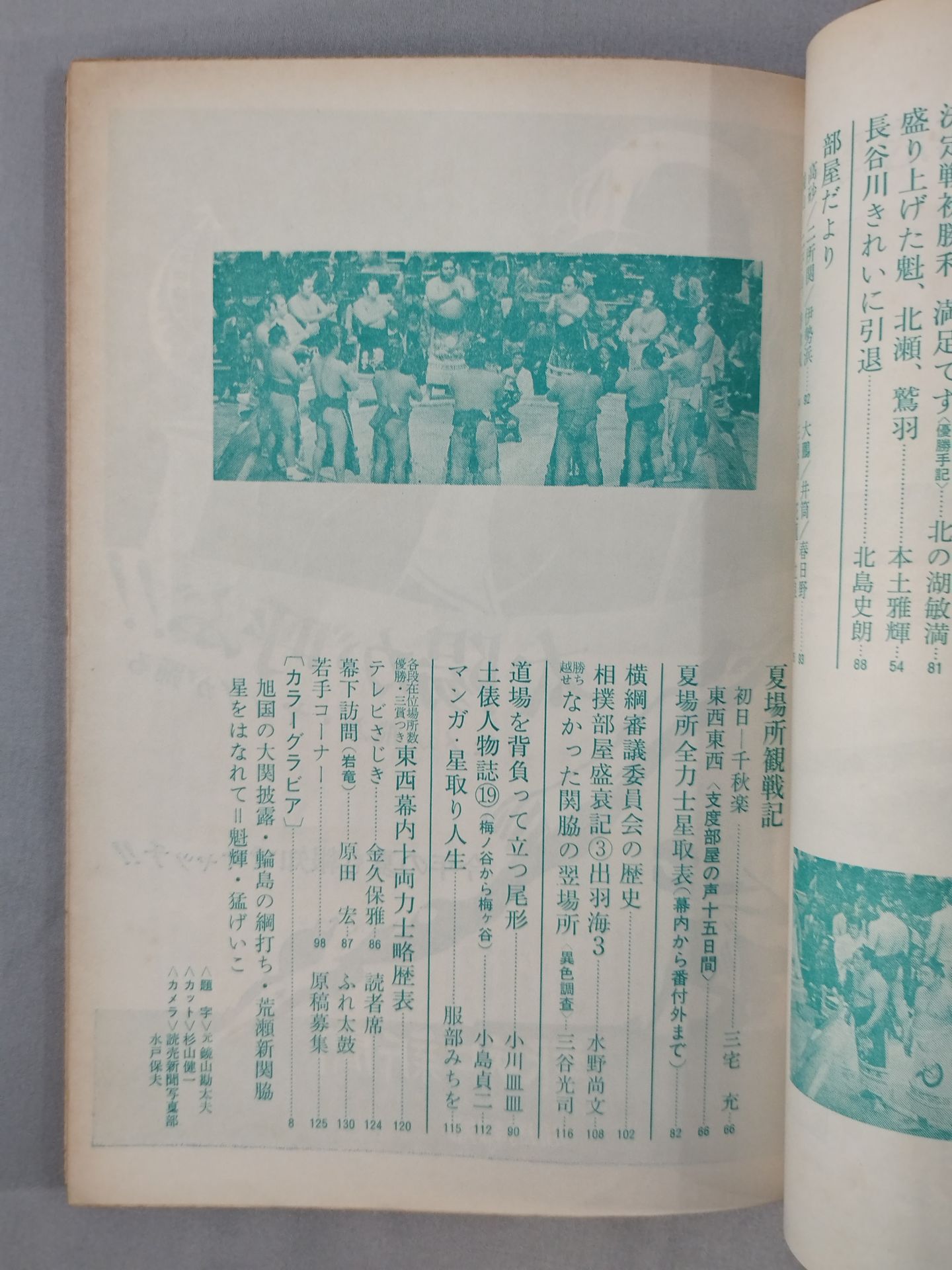 大相撲 1976年6月号