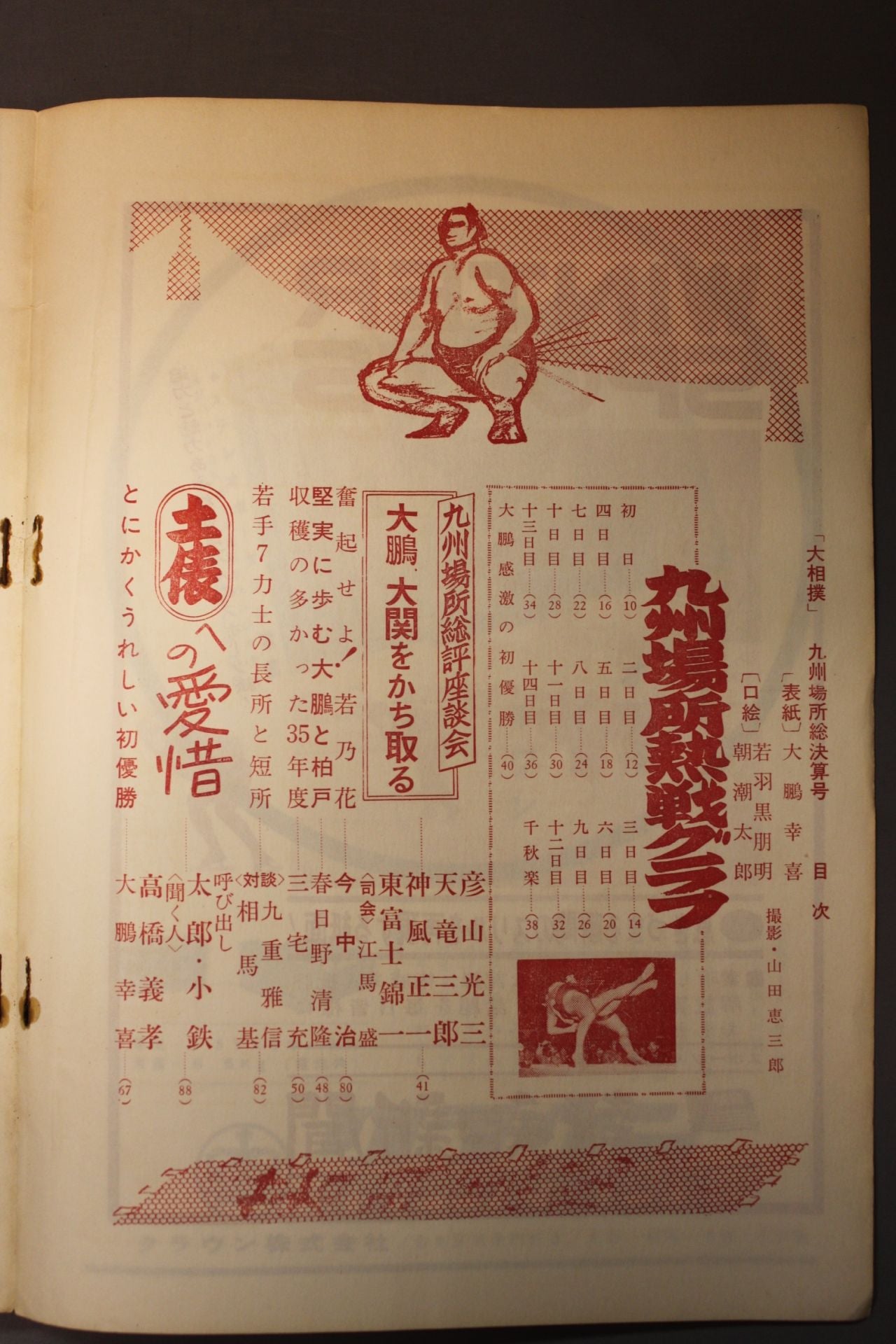 Sumo Wrestling, December 1960