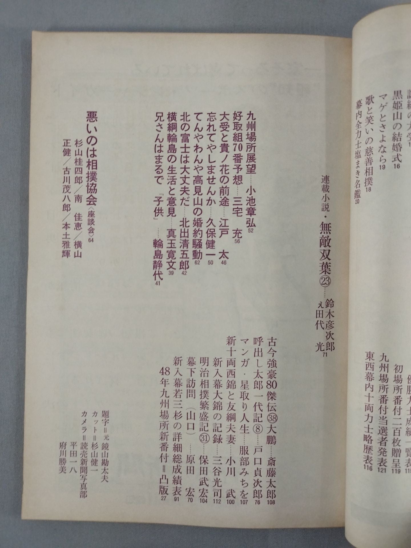 Sumo November 1973