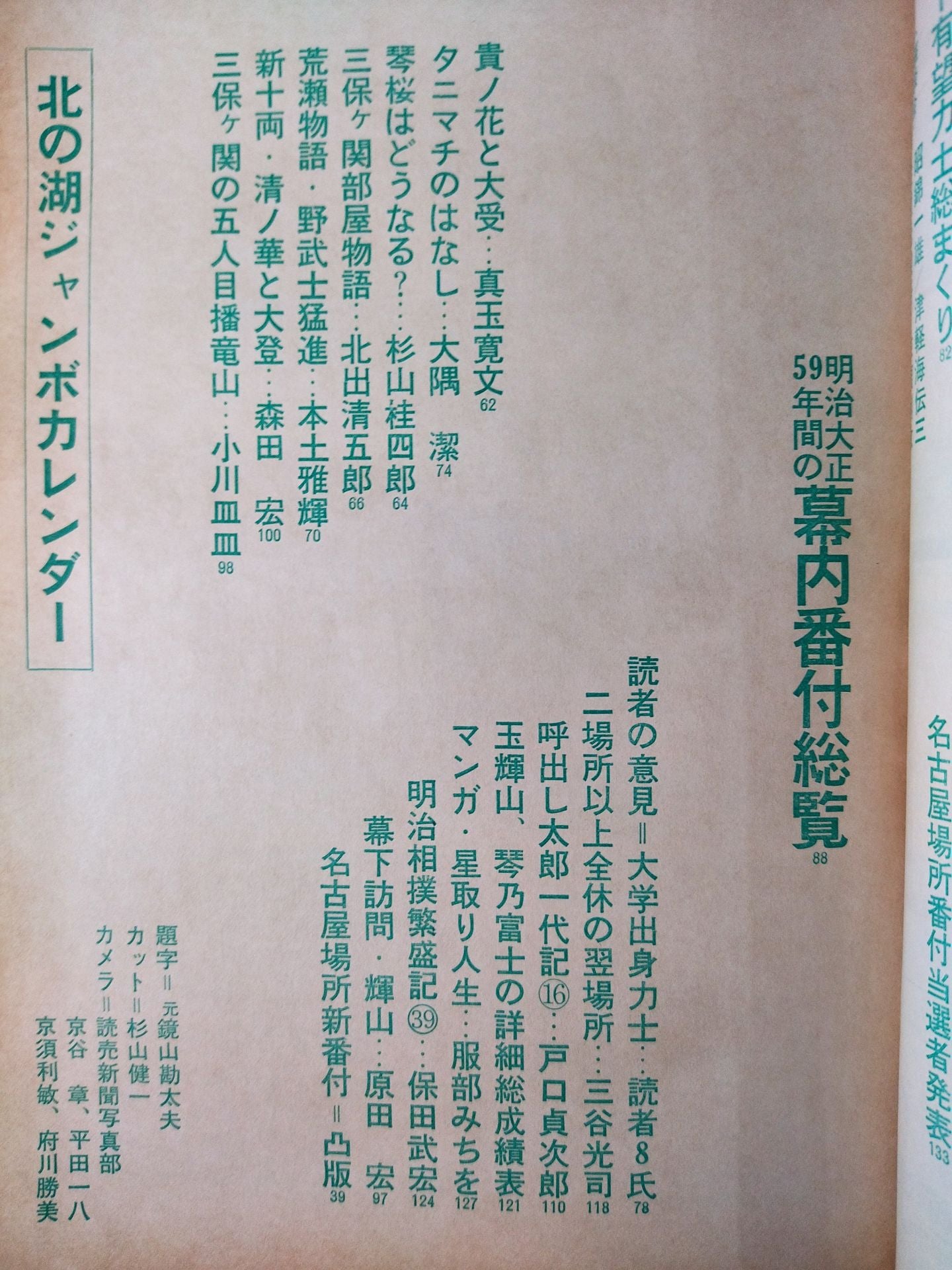 Sumo Wrestling July 1974