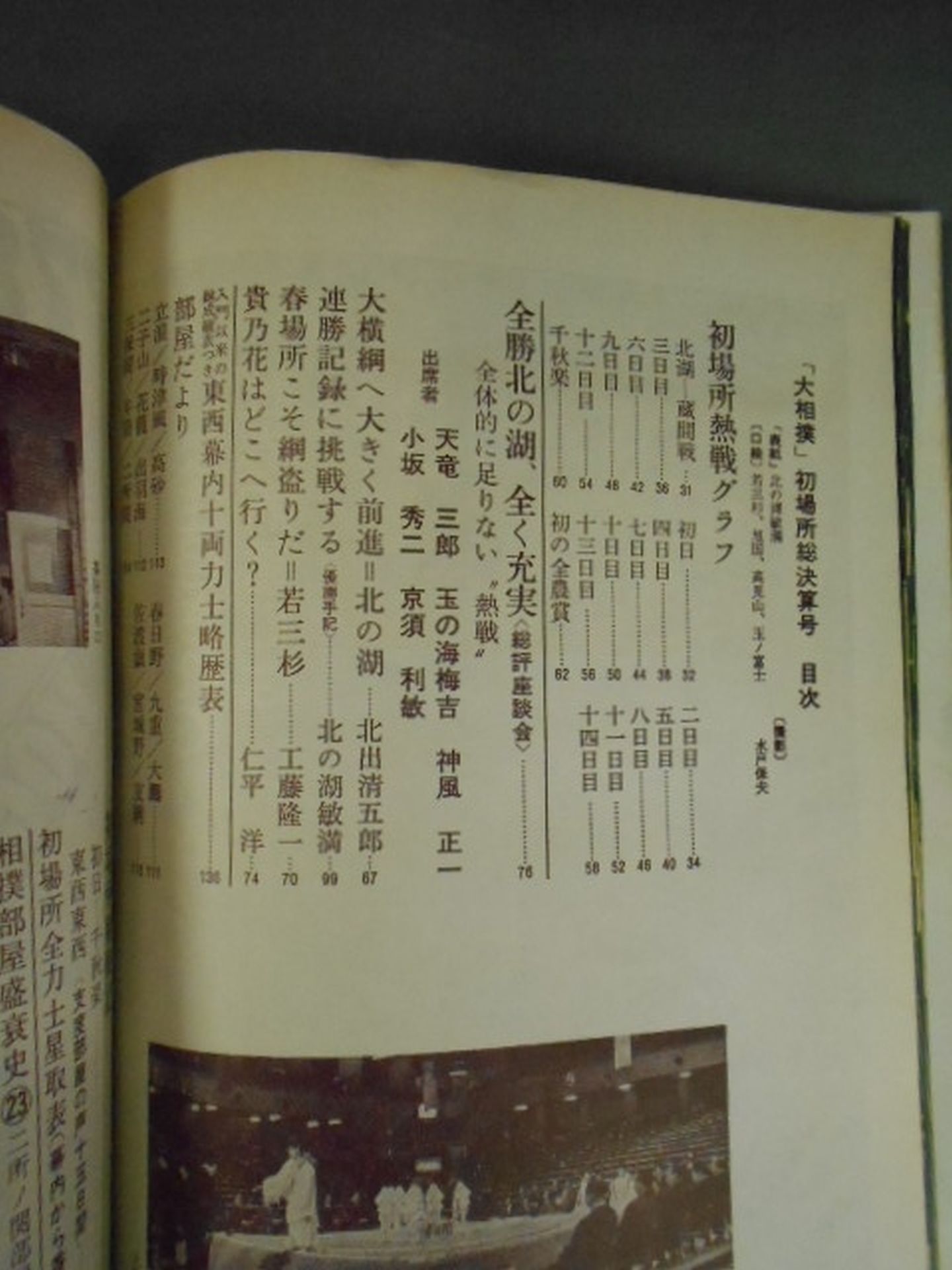 大相撲 1978年02月号