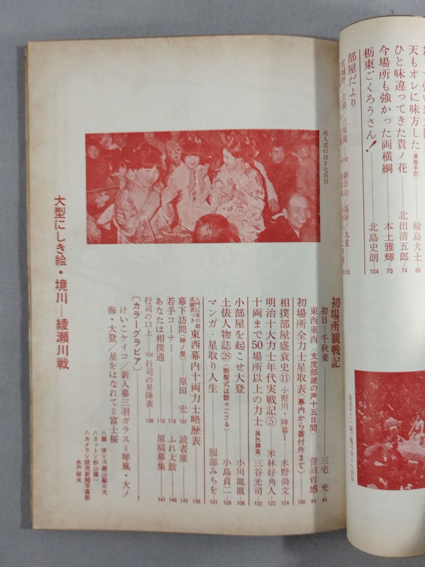 大相撲 1977年2月号