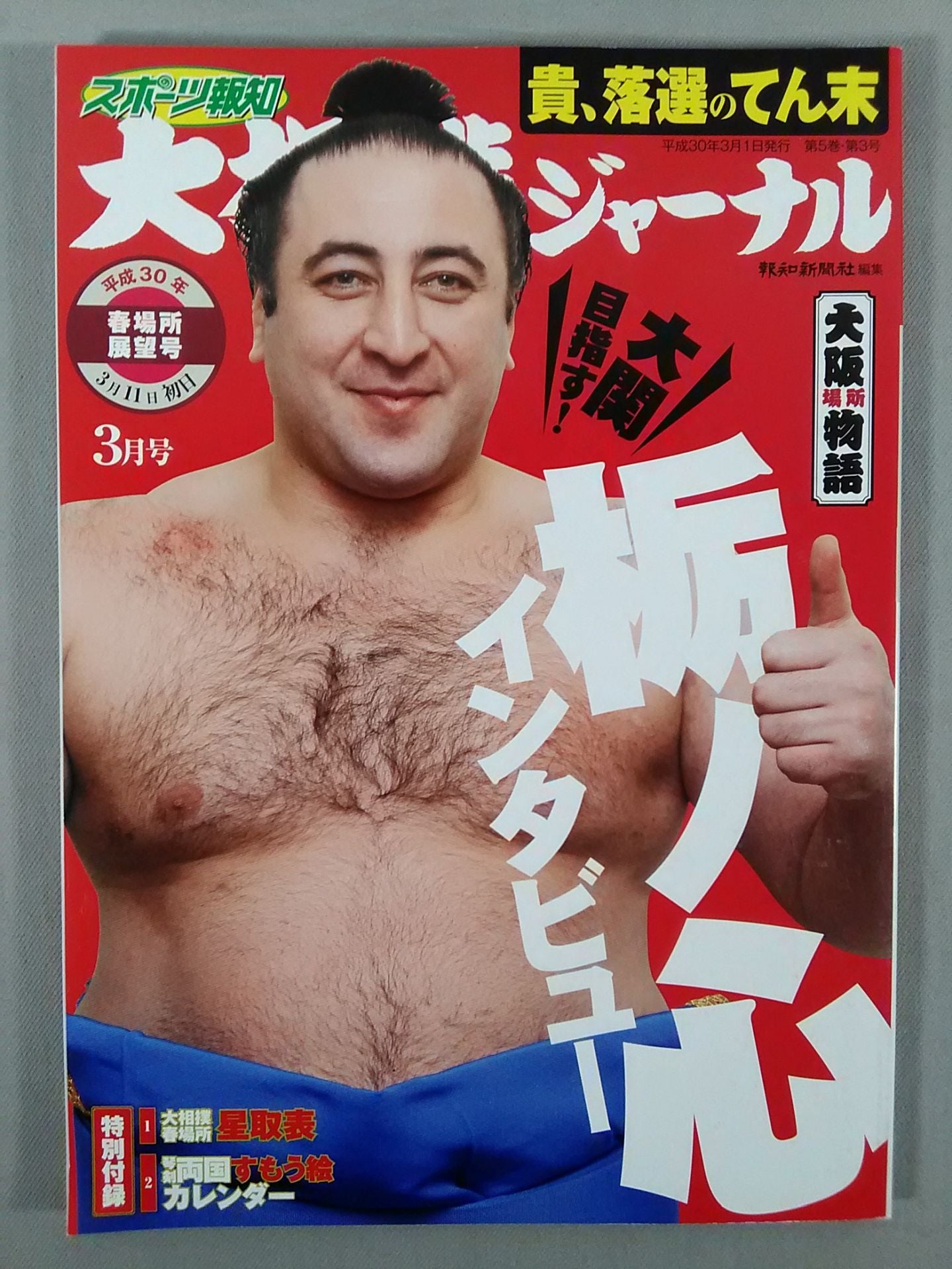 大相撲ジャーナル 平成30年春場所展望号