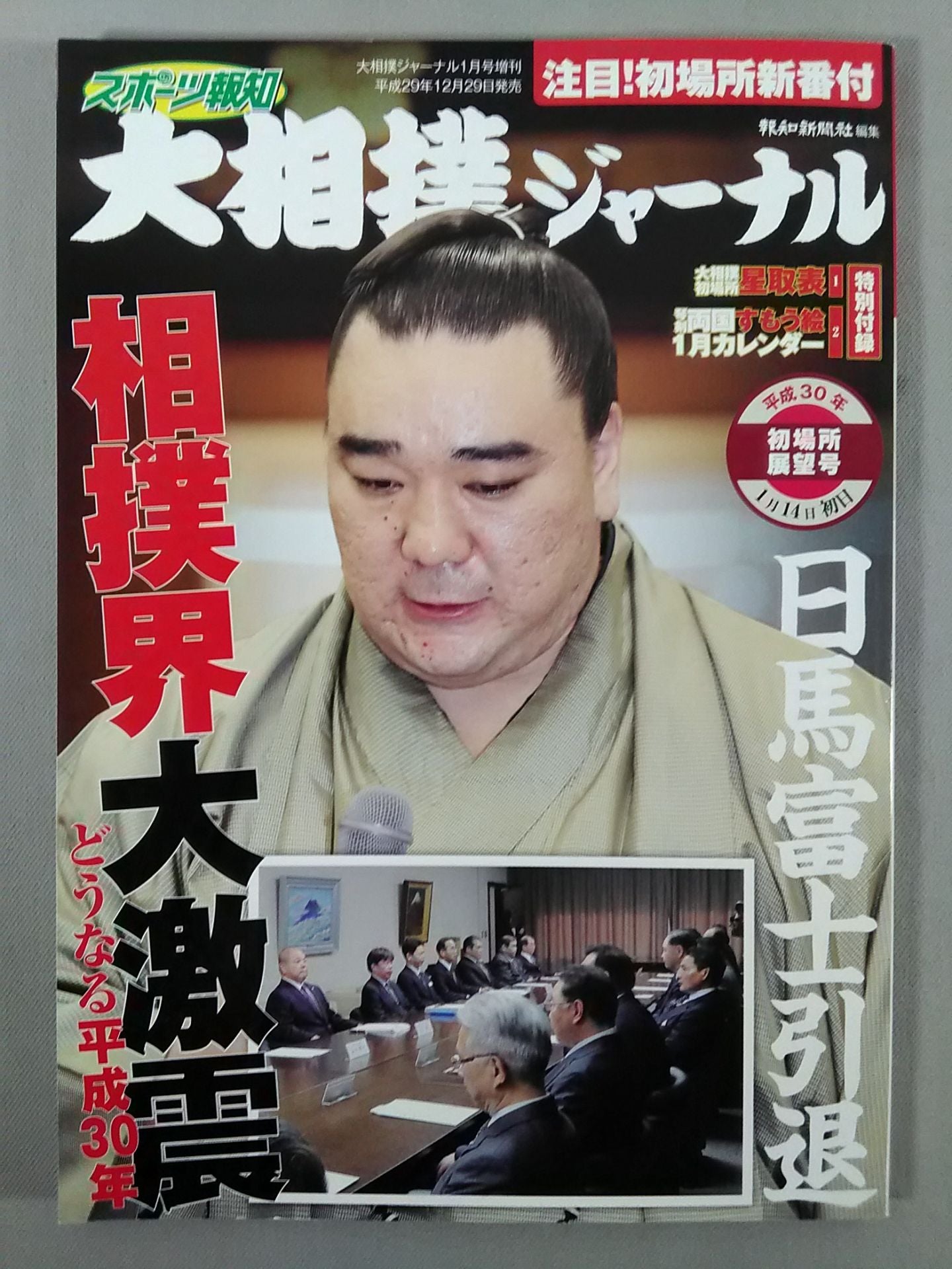 大相撲ジャーナル 平成30年初場所展望号