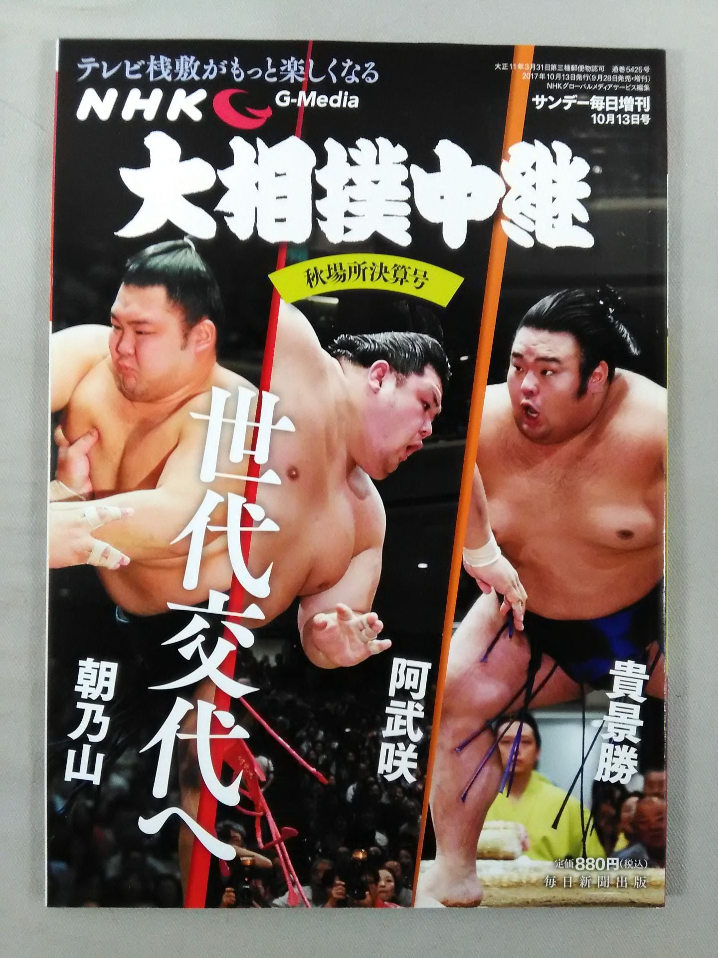 Sumo Relay Heisei 29 Autumn Place Settlement Issue