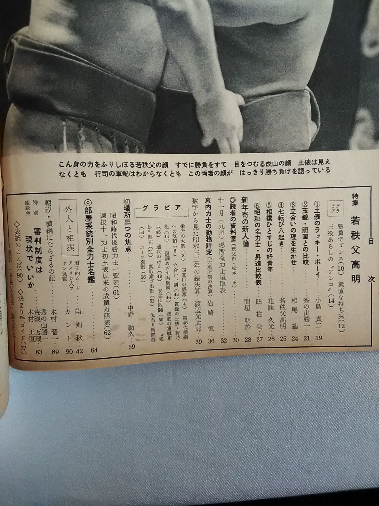 Sunday Mainichi Supplement January 1959 Issue
