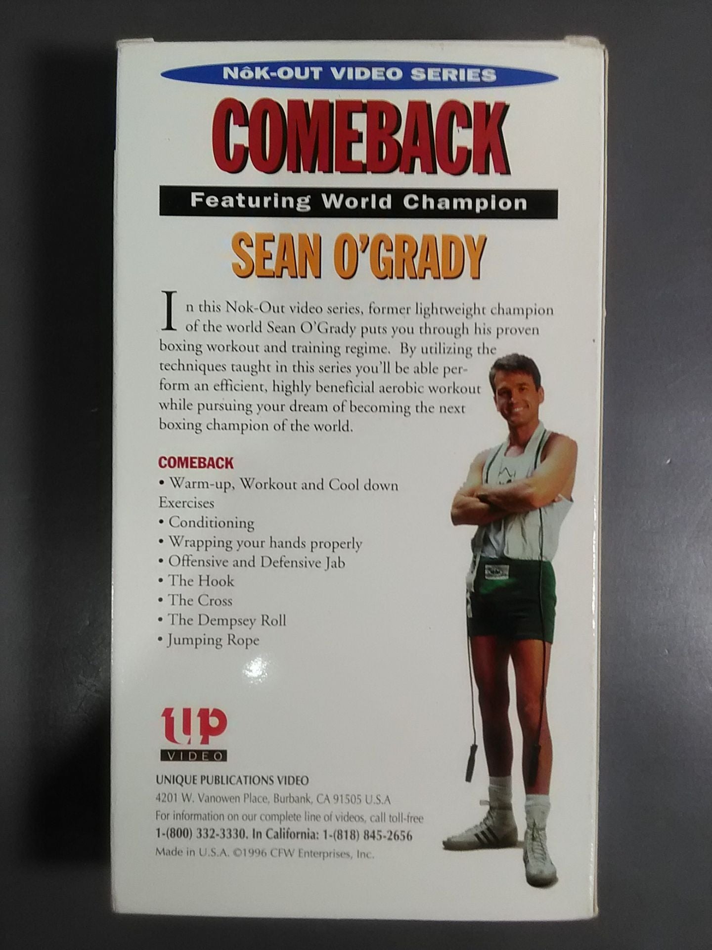 COMEBACK Featuring World Champion SEAN O’GRADY
