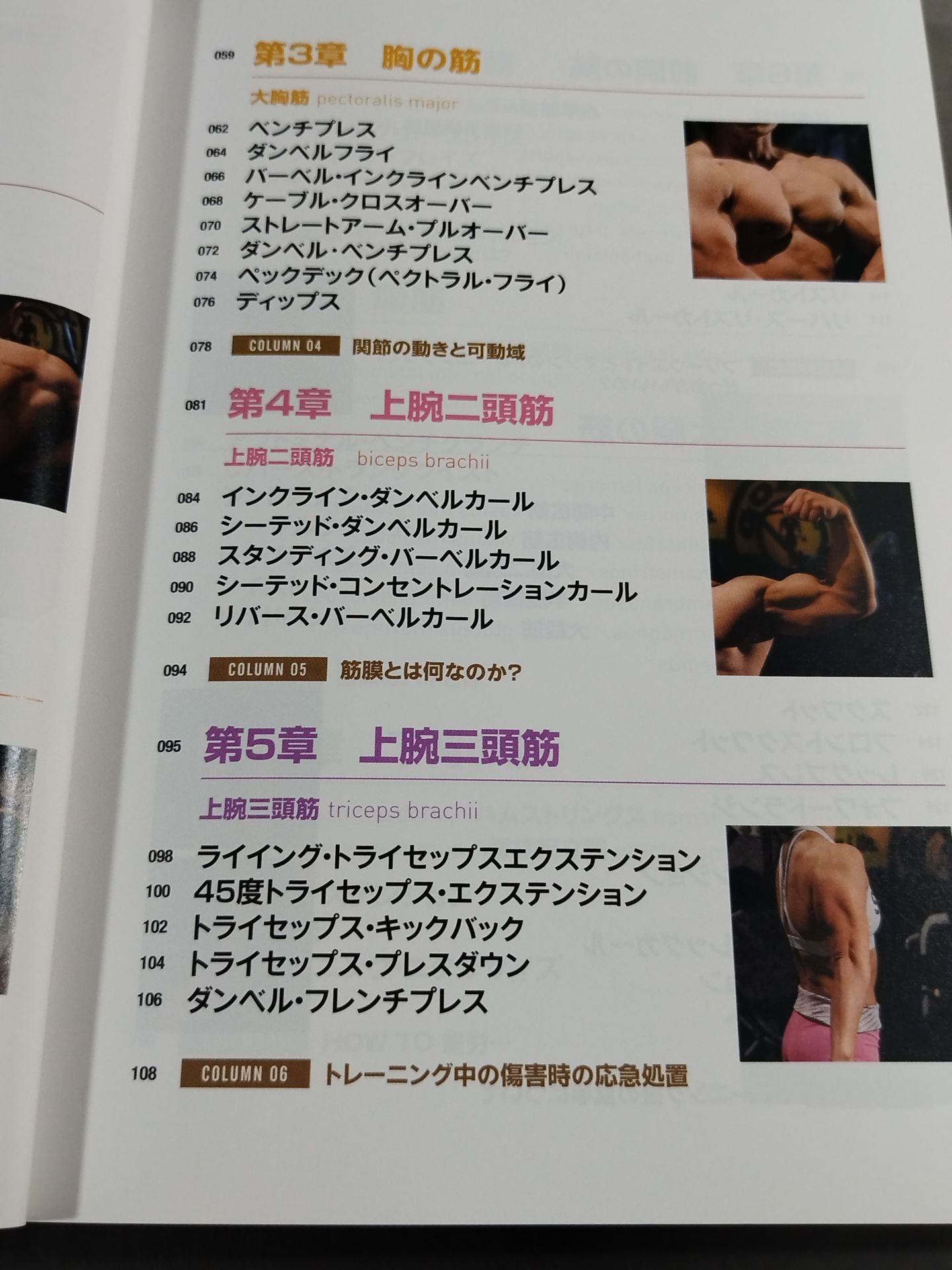 写真とCGイラスト対比で学ぶ 筋力トレーニング解剖学