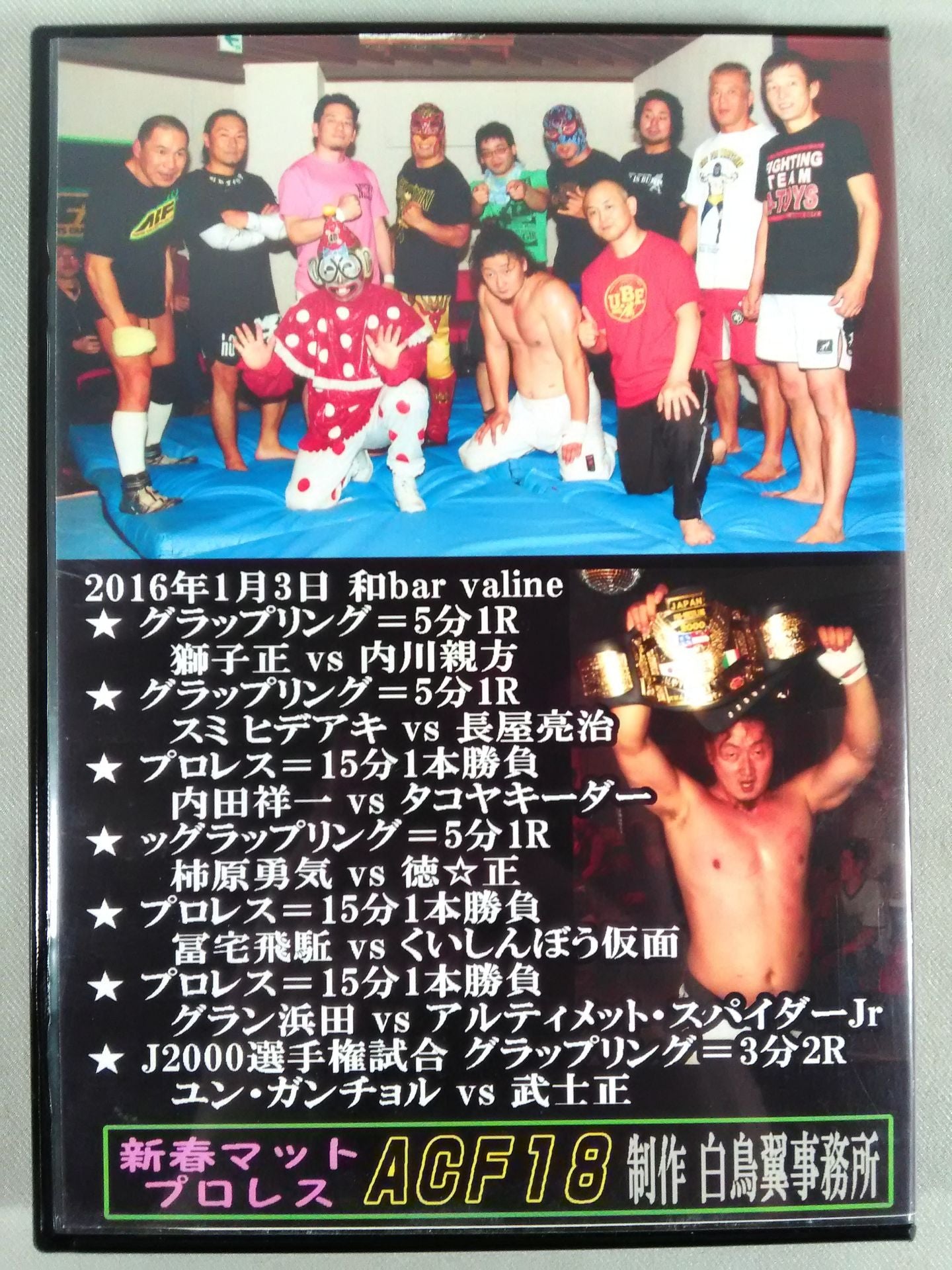 New Year Mat Pro Wrestling & ACF18