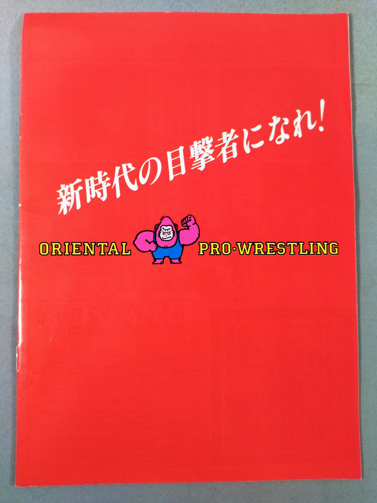 オリエンタルプロレス 旗上げ記念シリーズ1