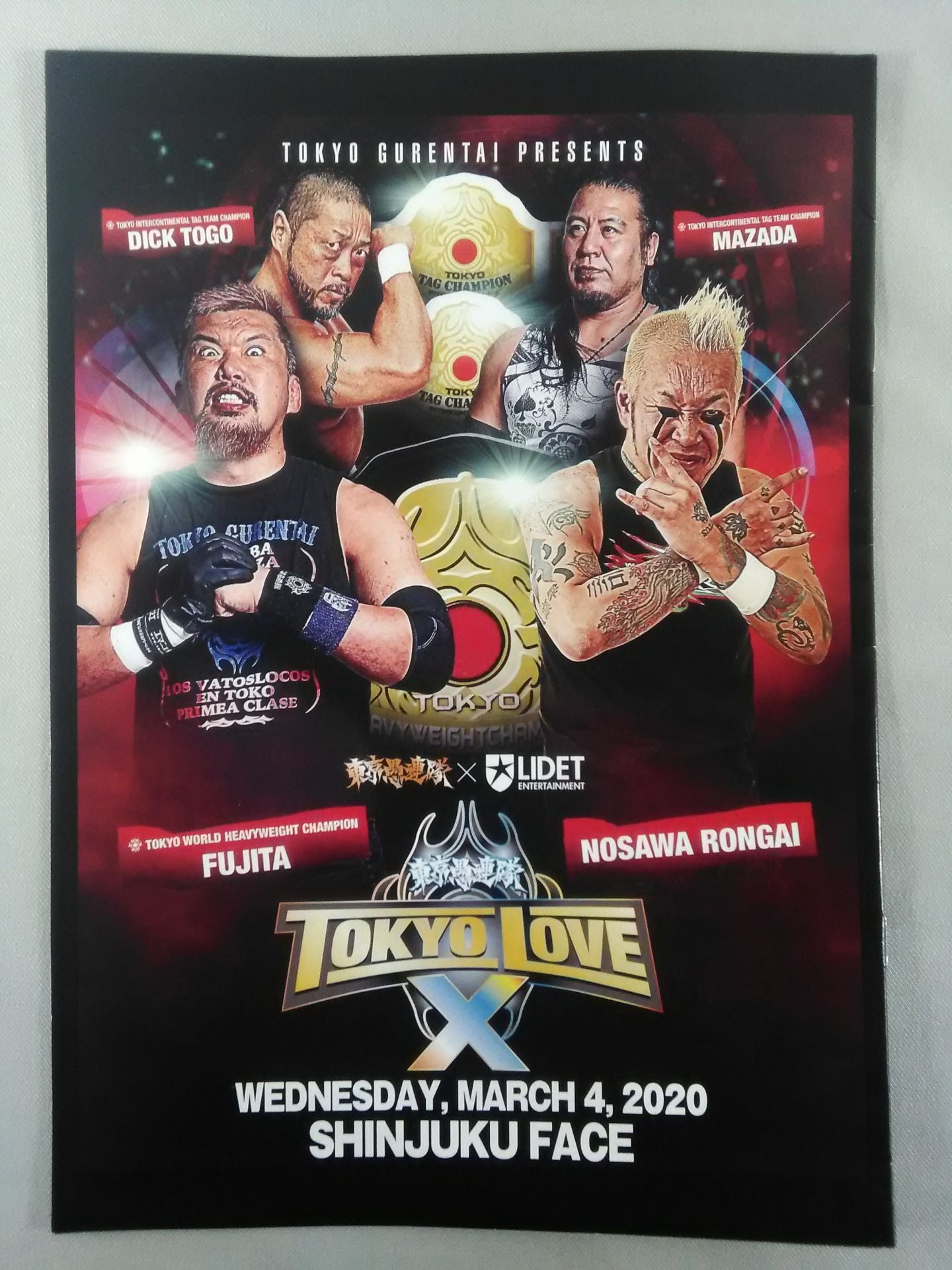 TOKYO LOVE Ⅹ 東京愚連隊 OFFICIAL GUIDE BOOK