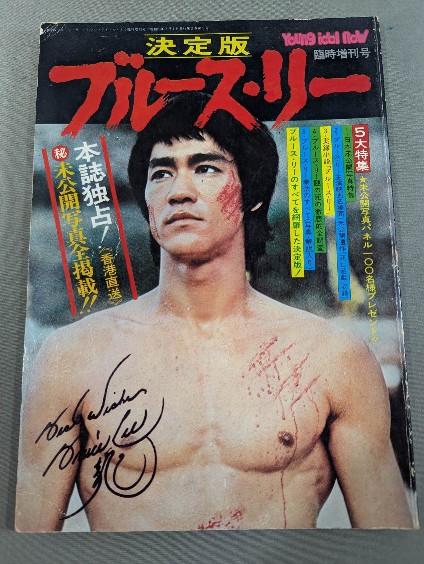 決定版ブルース・リー ヤングアイドルナウ臨時増刊号 – 闘道館