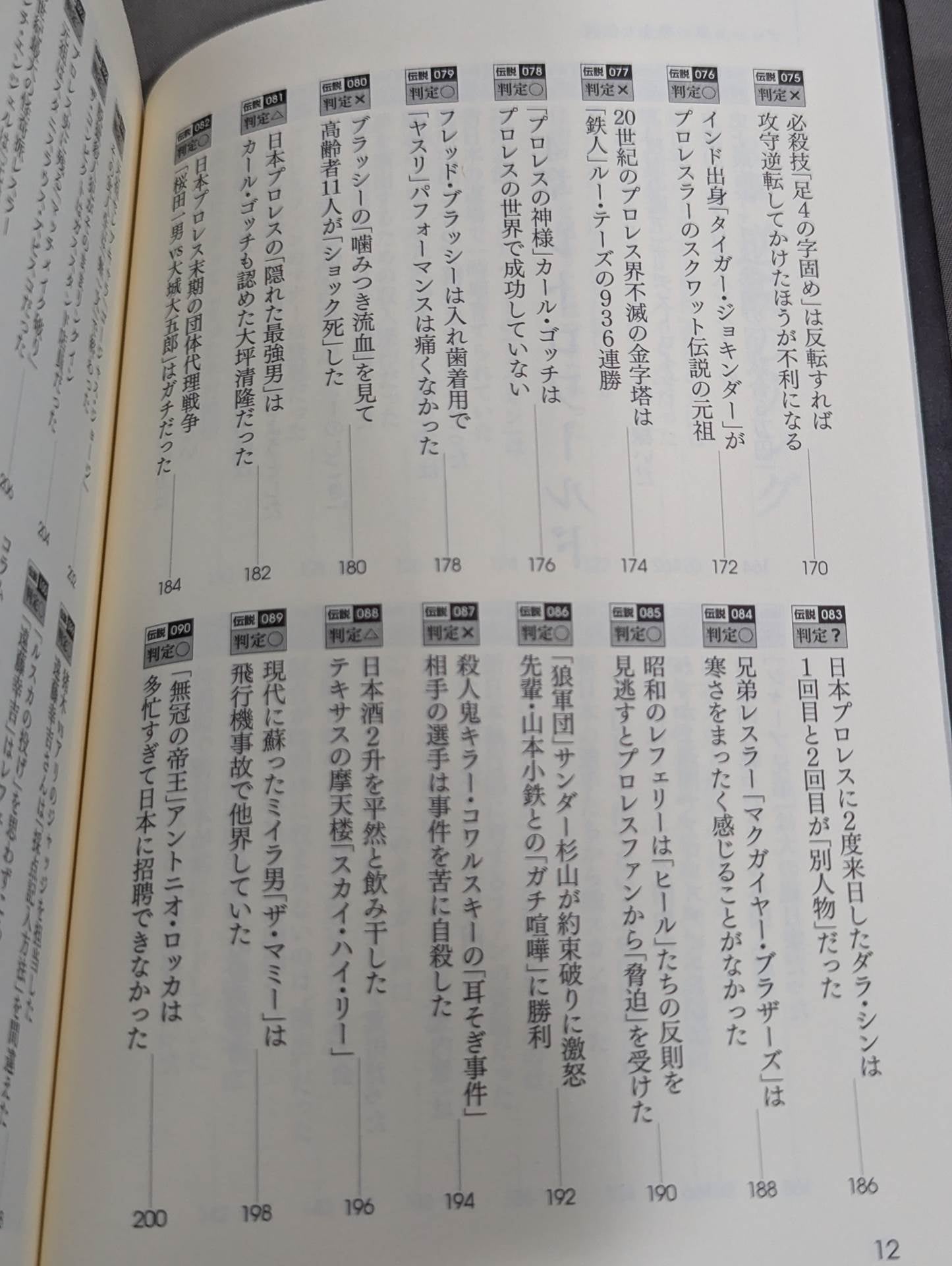 知らなきゃよかった プロレス界の残念な伝説
