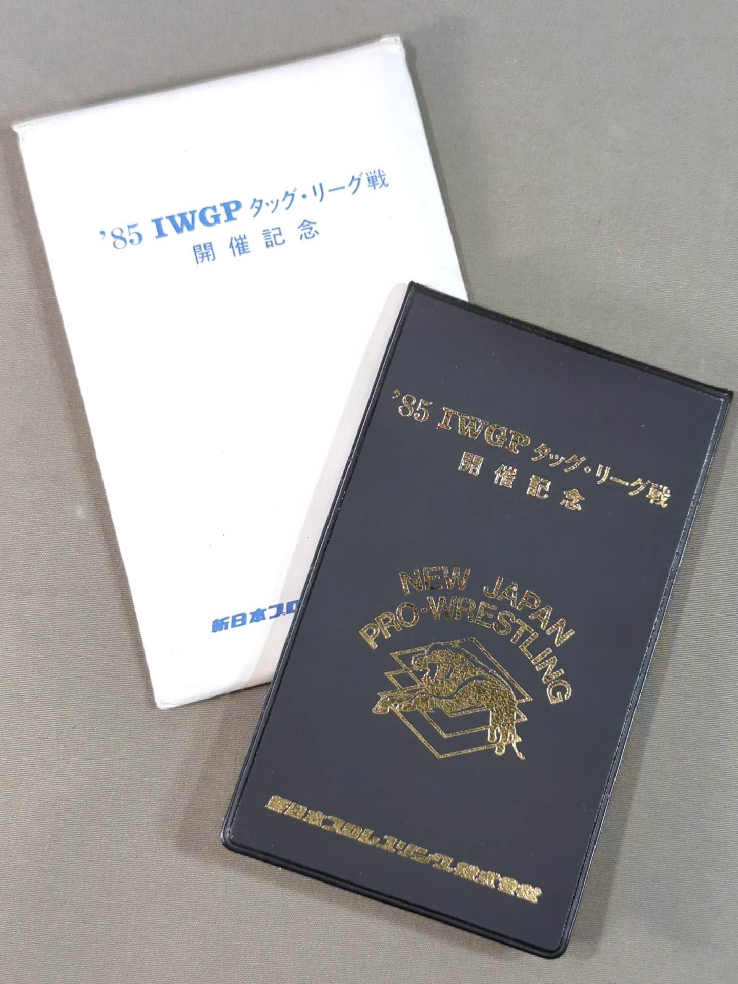 ★85IWGP Tag League Match ★ New Japan Pro Wrestling Notepad