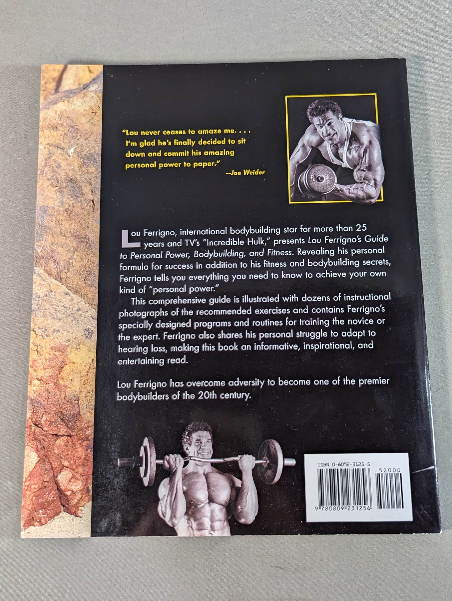 Lou Ferrigno's Guide to Personal Power, Bodybuilding, and Fitness