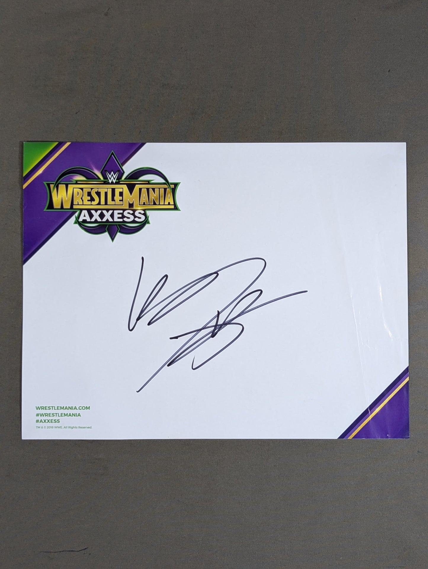 Gran Metallic (WWE Exclusive Paper)