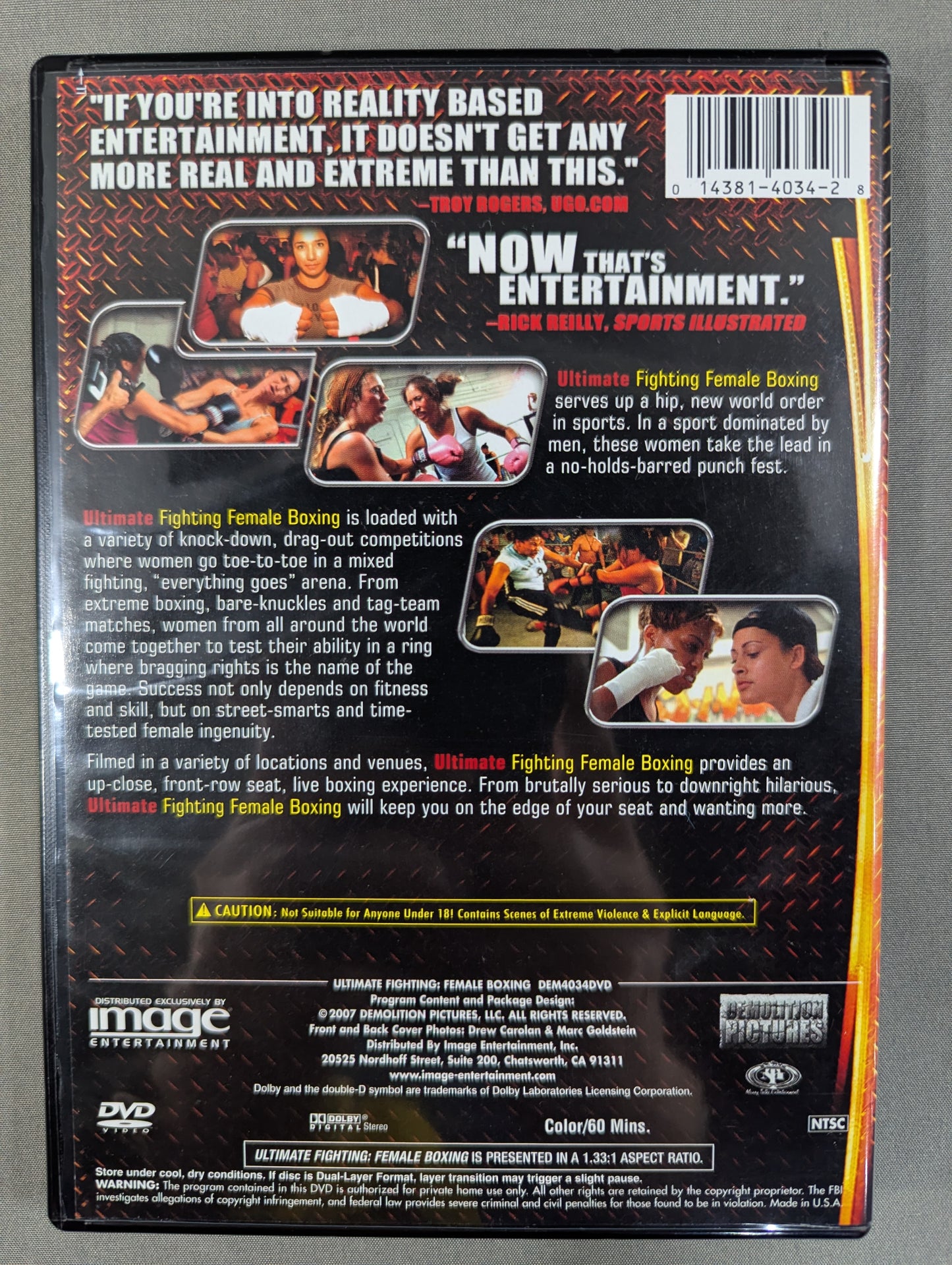 ULTIMATE FIGHTING FEMALE BOXING