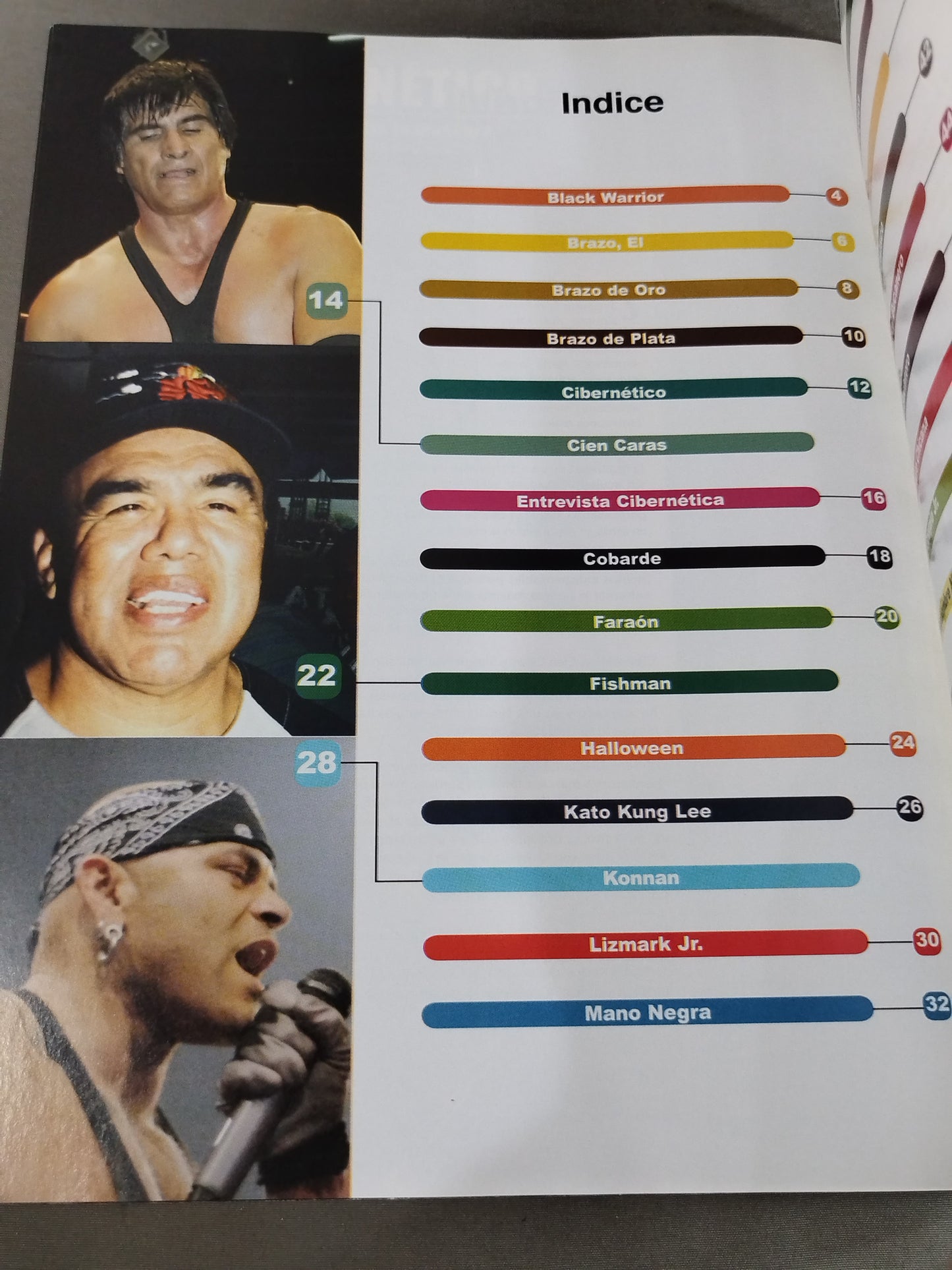 GRANDES FIGURAS DE LA LUCHA LIBRE NUMERO 9