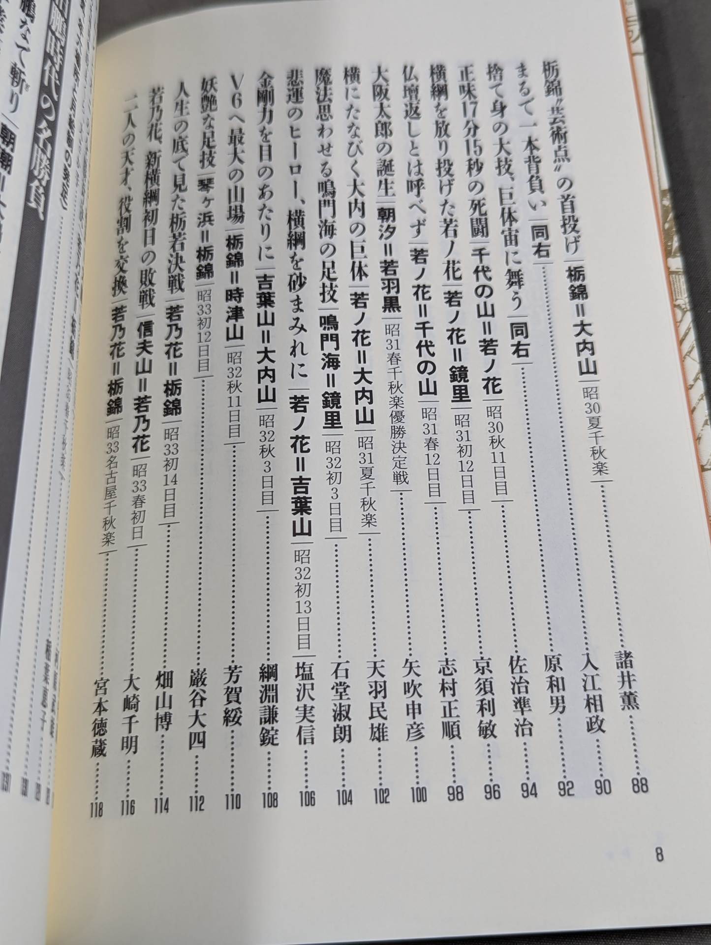 大相撲この一番 ”通”が選ぶ思い出の名勝負