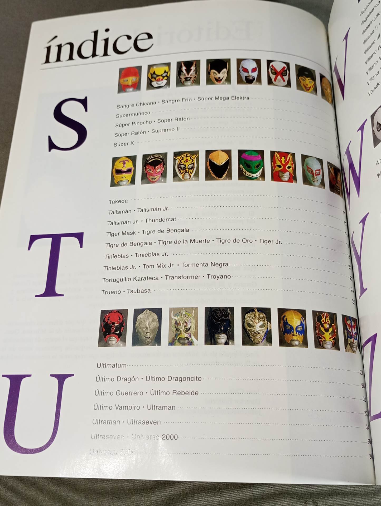 Enciclopedia de MASCARAS Tomo 5