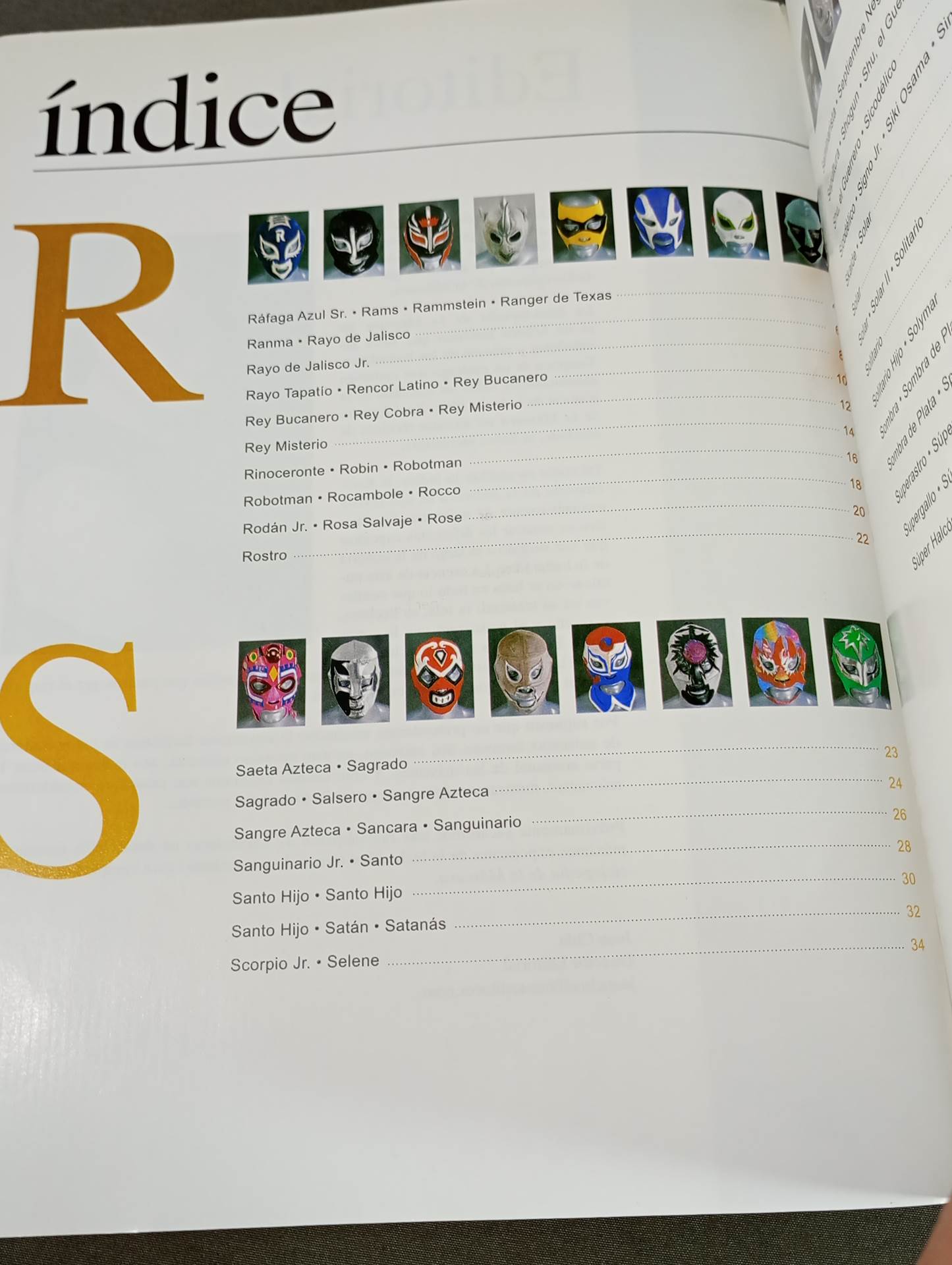 Enciclopedia de MASCARAS Tomo 4