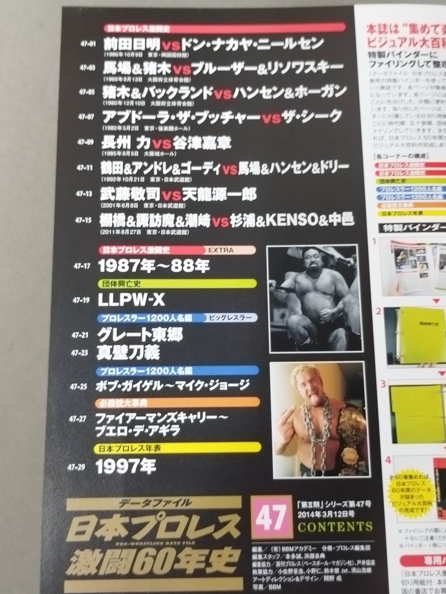 日本プロレス激闘60年史 (47)