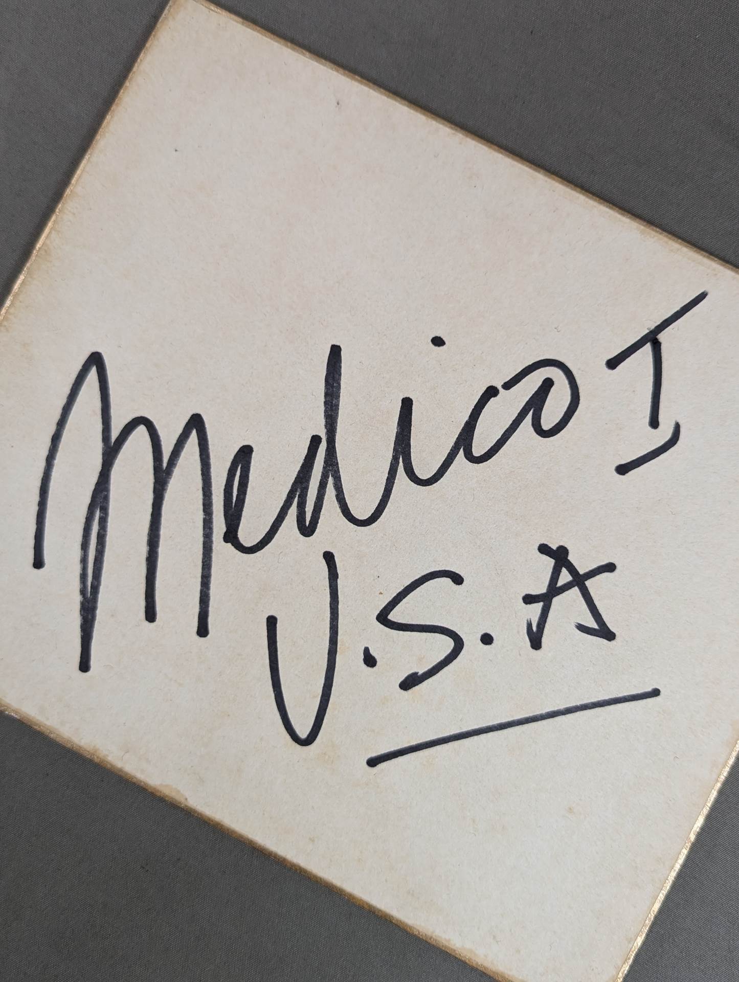 The Medico No. 1
