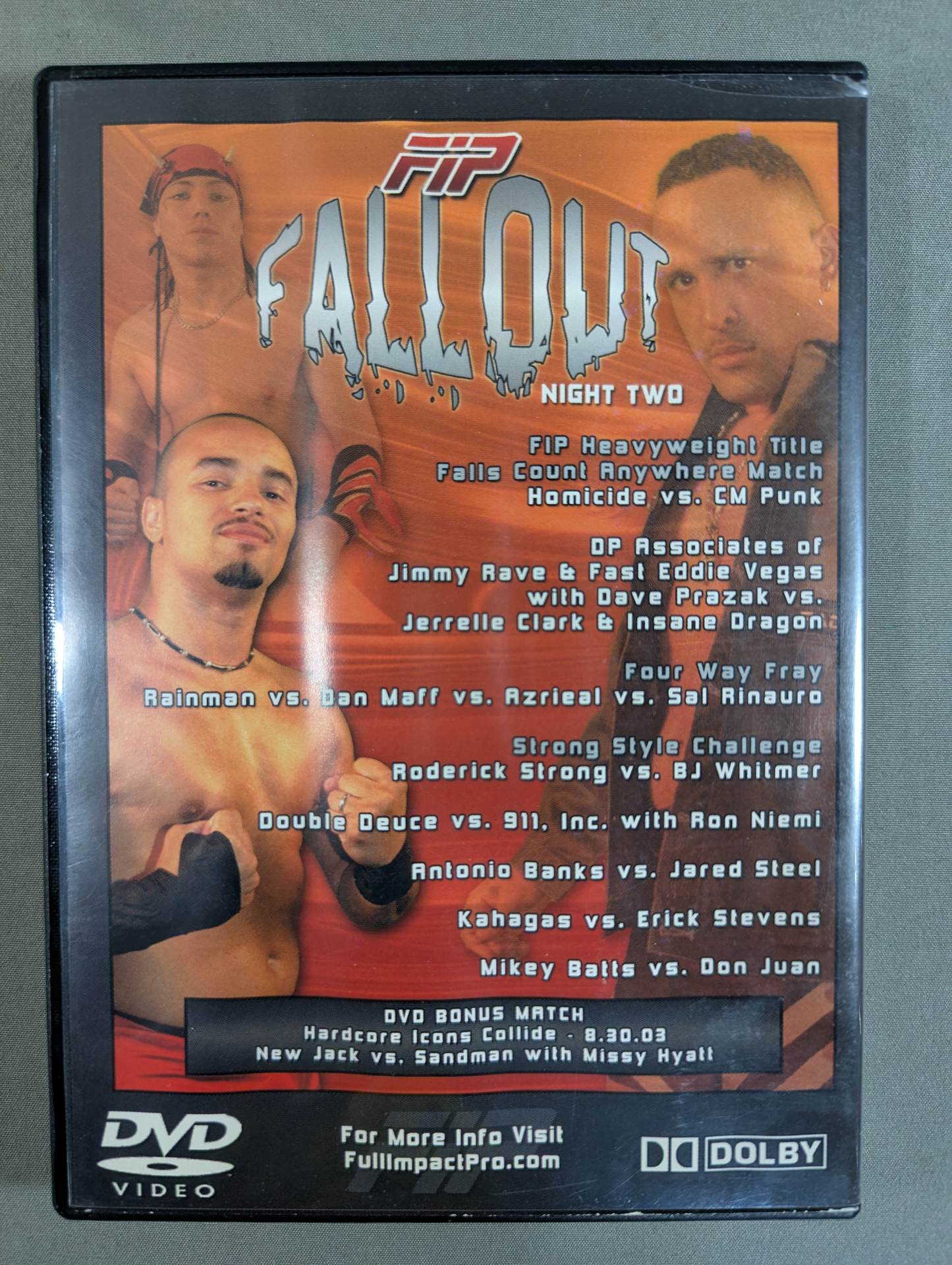 FIP FALLOUT NIGHT TWO