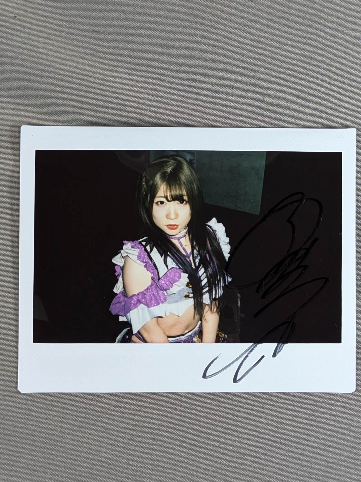 Tam Nakano hand signed autograph Cheki (H-1)