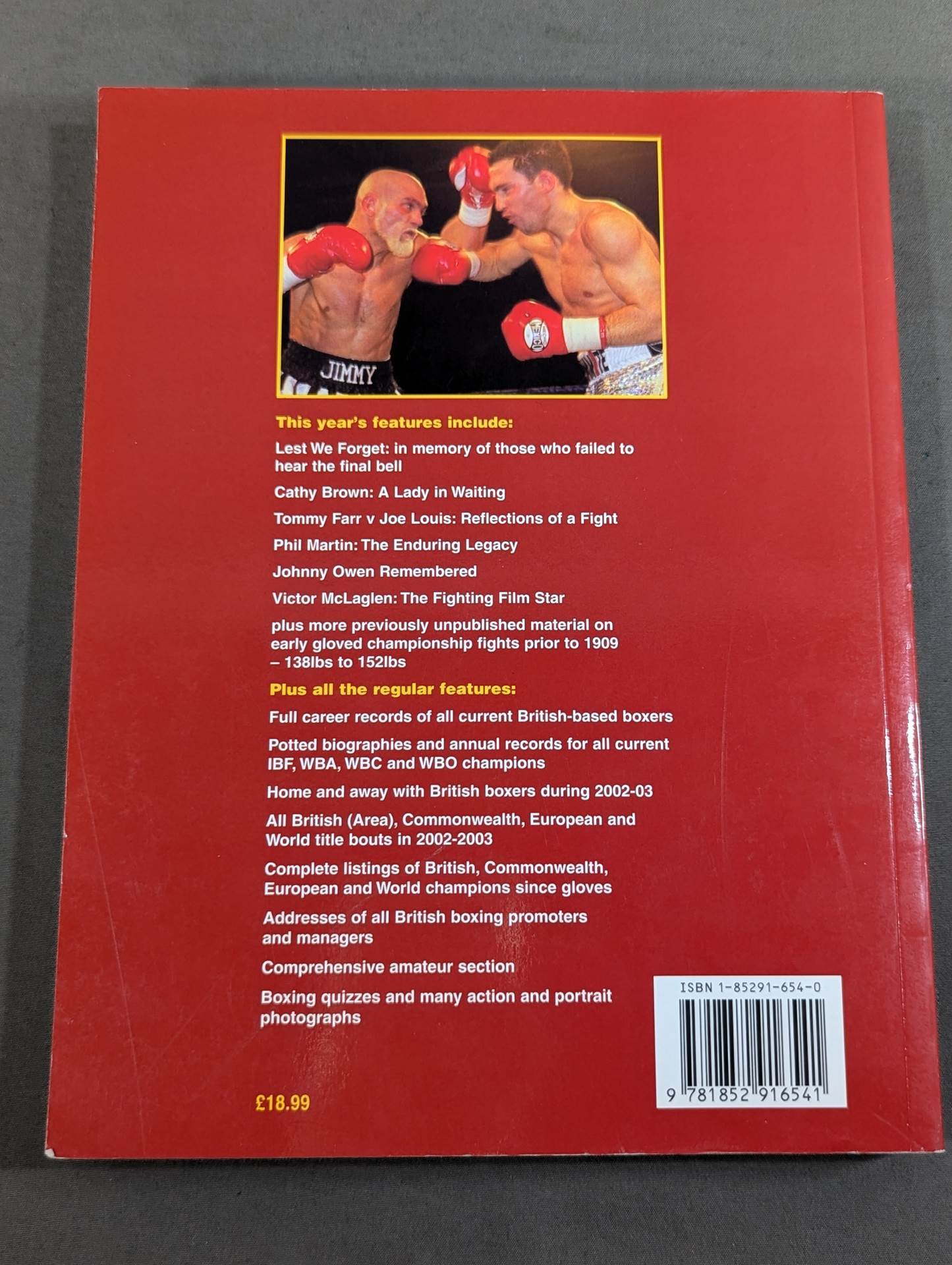The British Boxing Board of Control Yearbook 2004