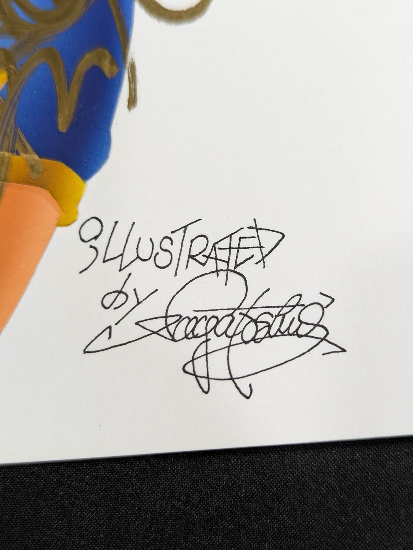 ★ Nagatoshi Sakai 's original painting "★ Muscle Talent Woman" Reika Saiki