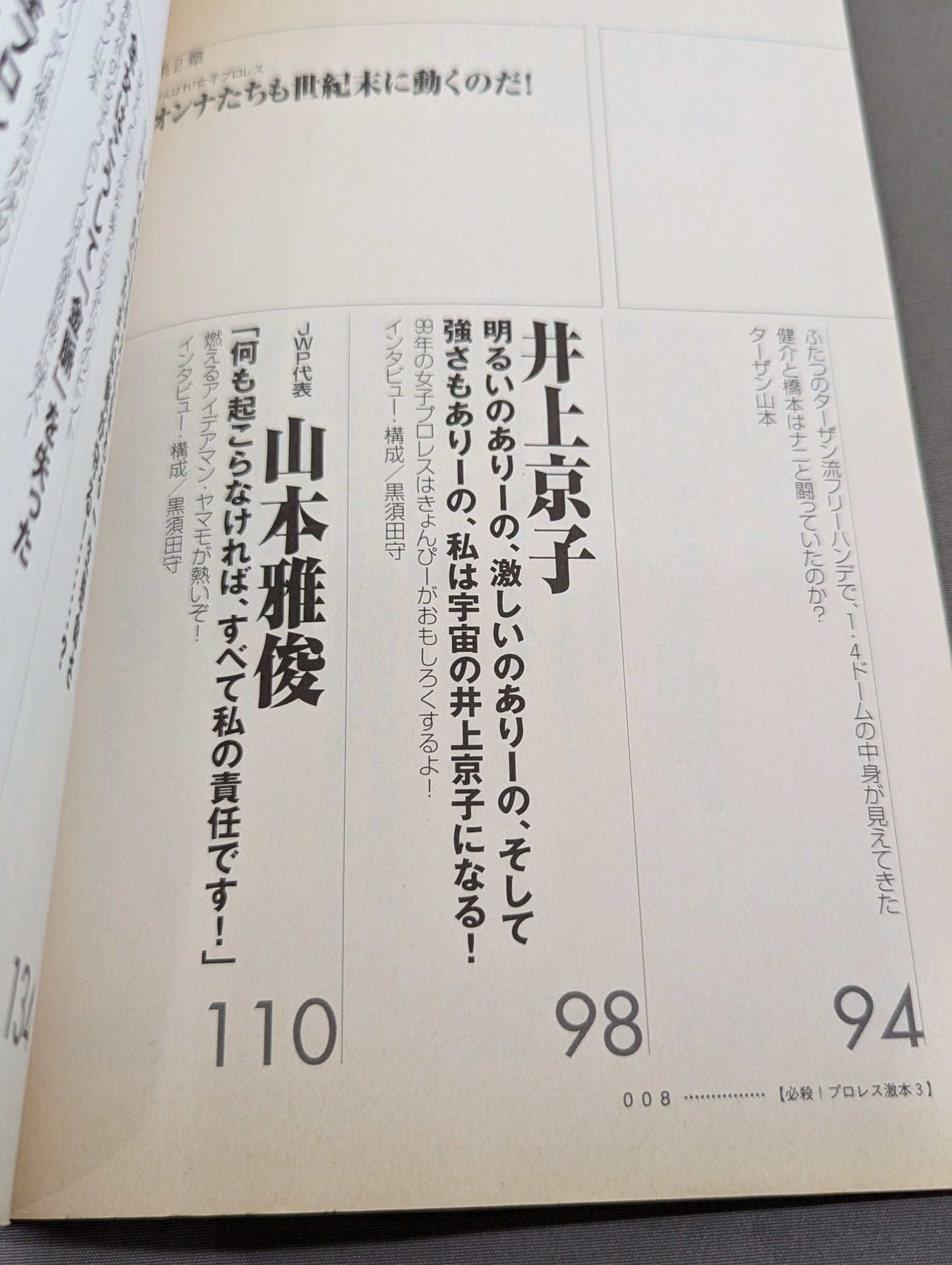 Deadly! Pro Wrestling Gekimoto 3 1.4 Tokyo Dome, The Truth About the "End of the Century"