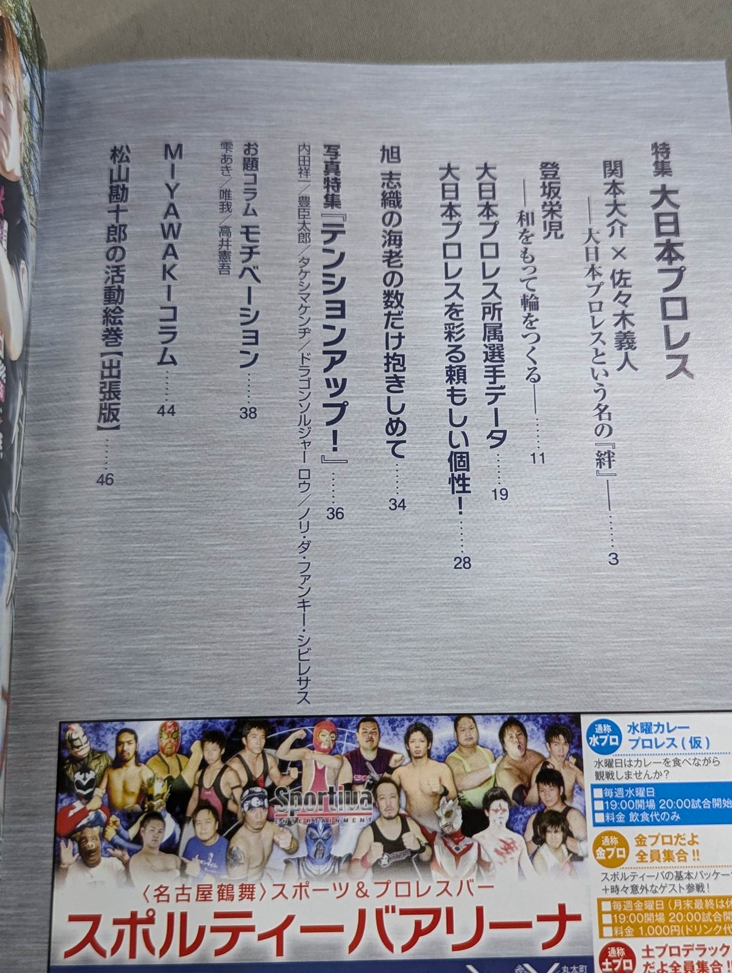 プロレス文藝 第六号