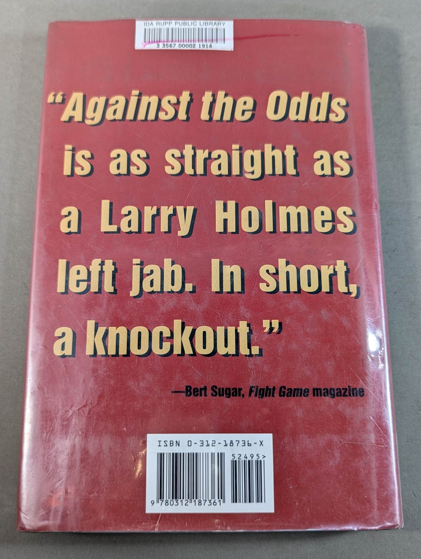 Larry Holmes  Against the Odds
