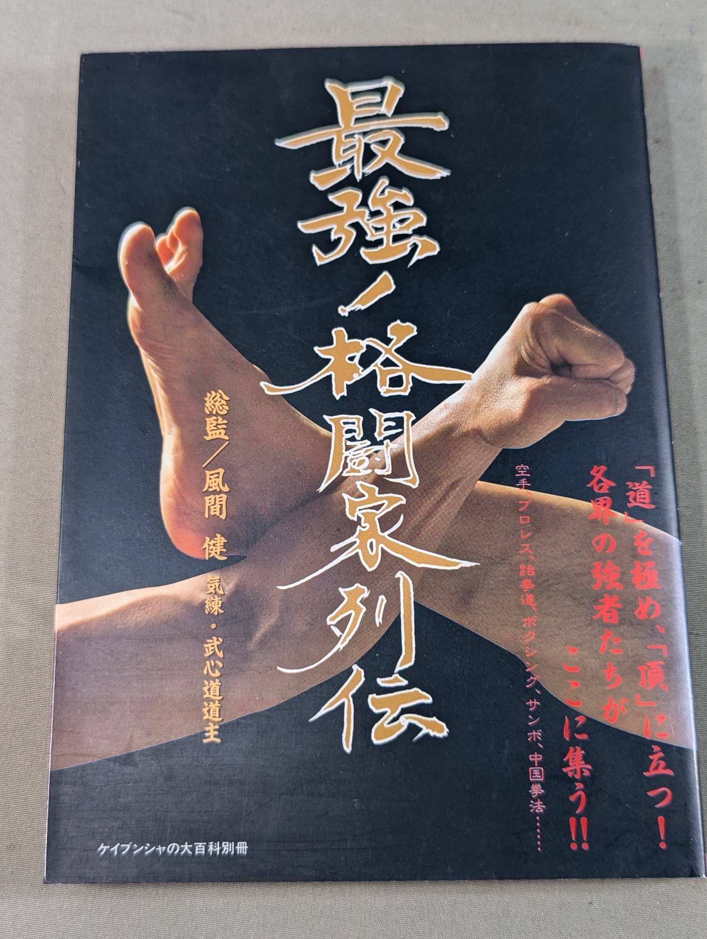 ケイブンシャの大百科別冊 最強!格闘家列伝