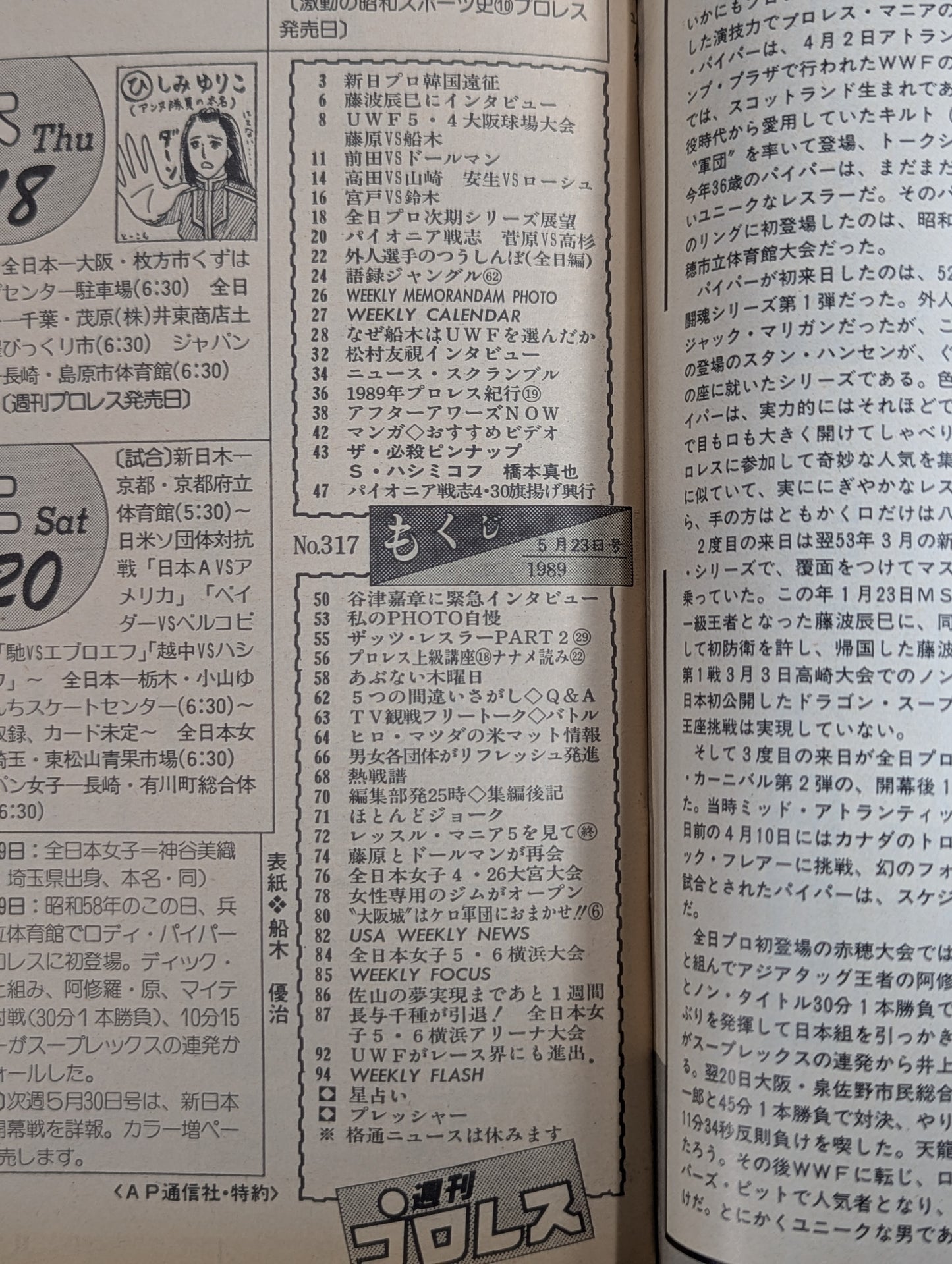 Weekly Pro Wrestling 317