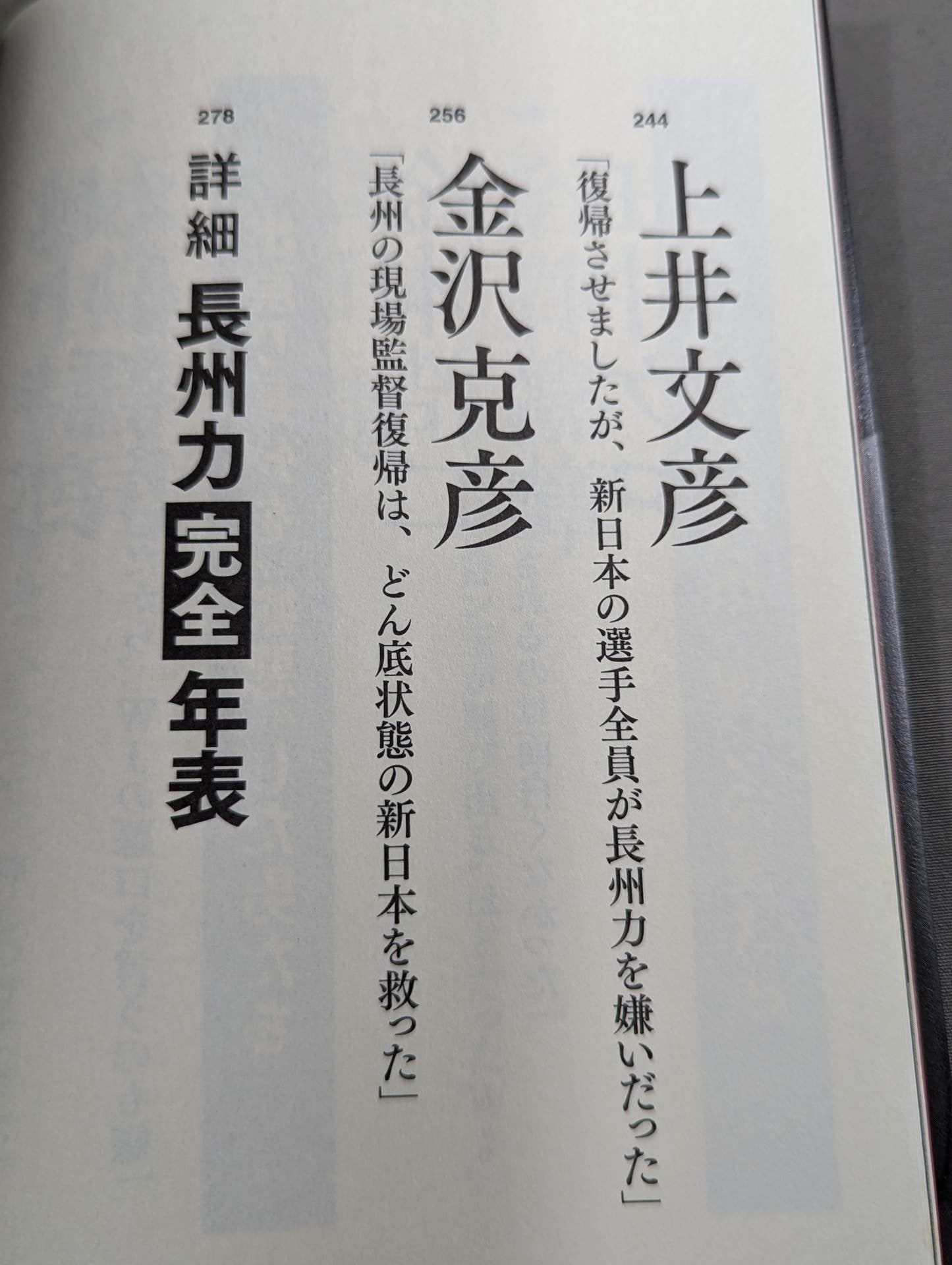 Testimony Riki Choshu "Revolutionary Warrior" Falsehood and Reality